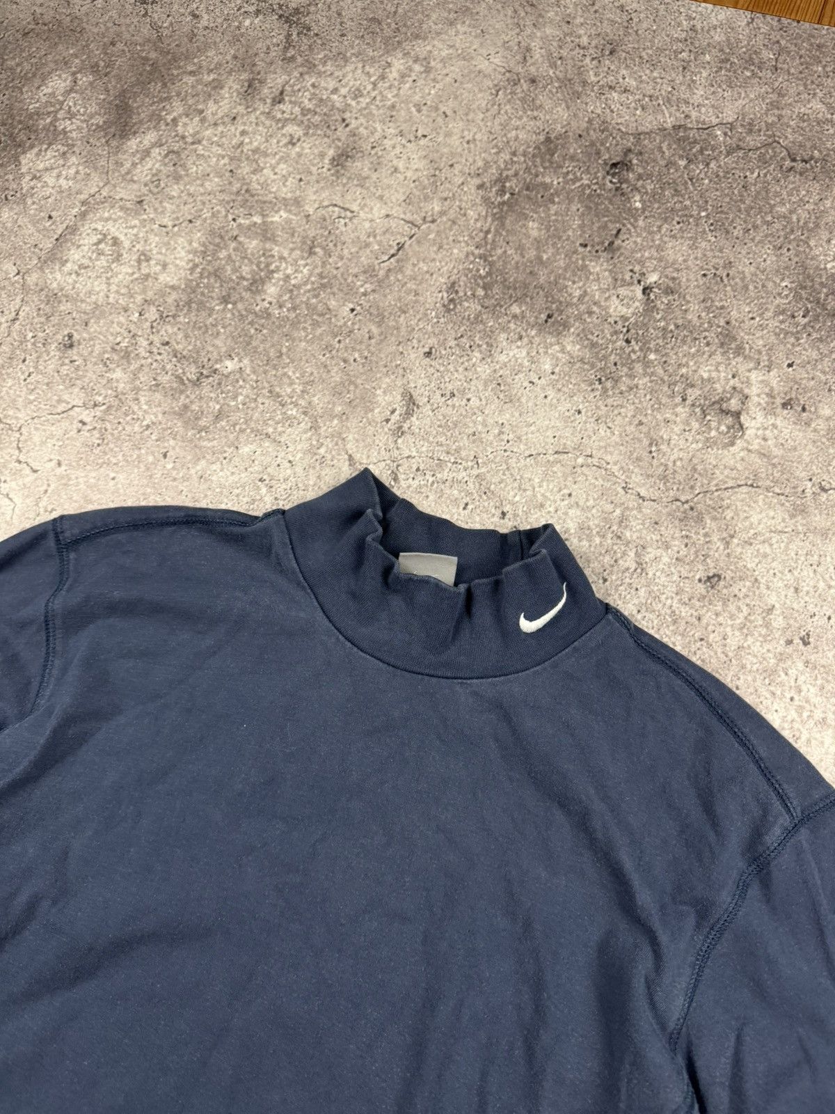 Nike Vintage 90s Nike Gold center logo long sleeve golf Y2K Faded Size US M / EU 48-50 / 2 - 2 Thumbnail