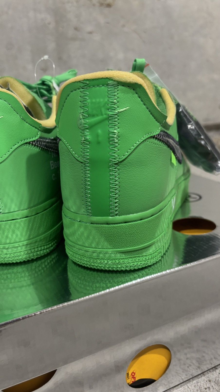 Nike × Off-White Nike Off White Brooklyn Air Force 1 Size US 11 / EU 44 - 12 Thumbnail