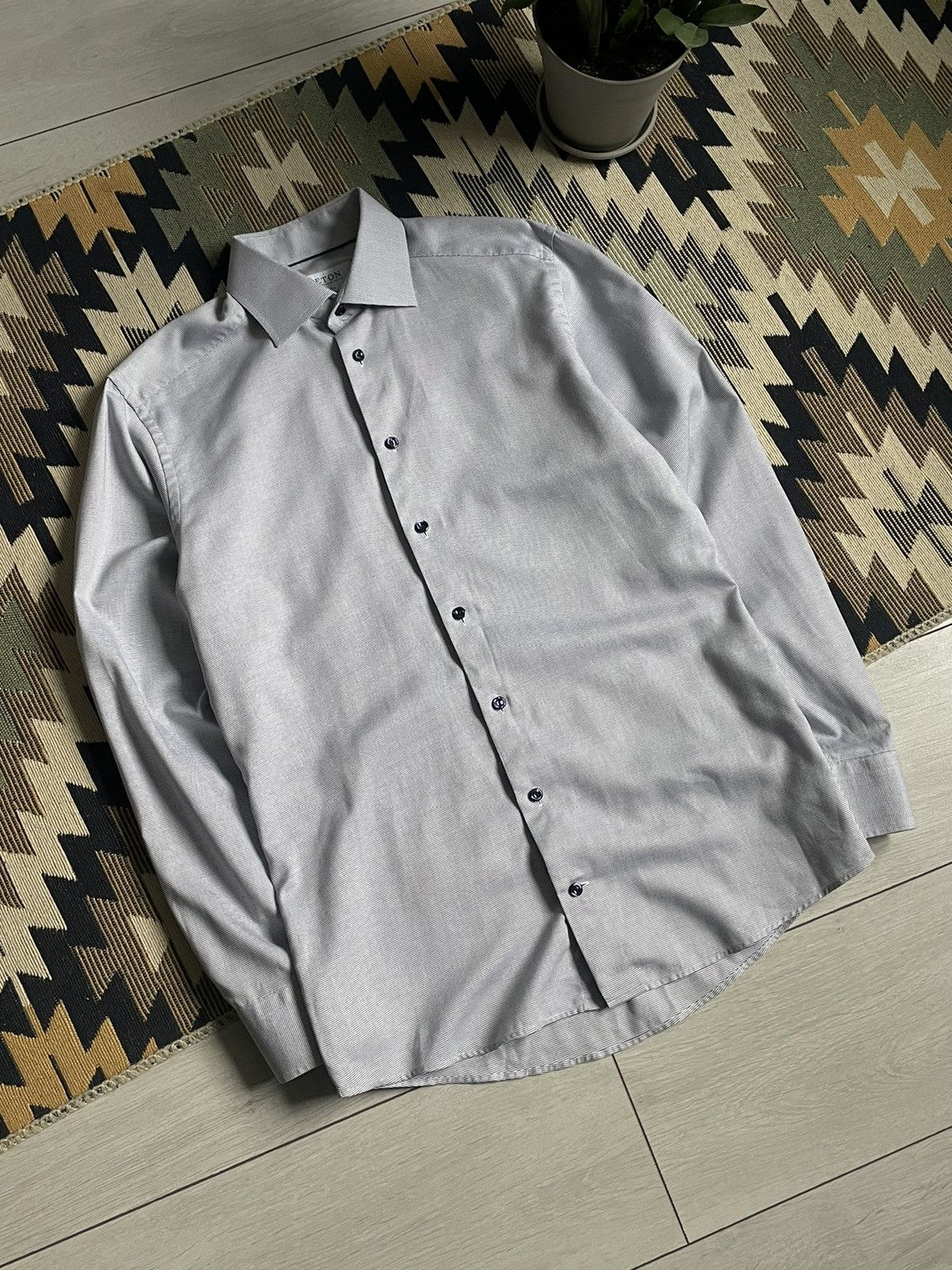 Eton Eton Slim Button Up Shirt Size US M / EU 48-50 / 2 - 2 Thumbnail