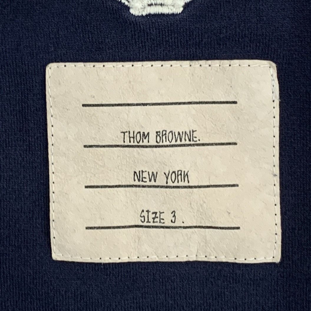 Thom Browne Thom Browne Navy Animal Short Sleeve T-Shirt K26WX Size US L / EU 52-54 / 3 - 5 Thumbnail