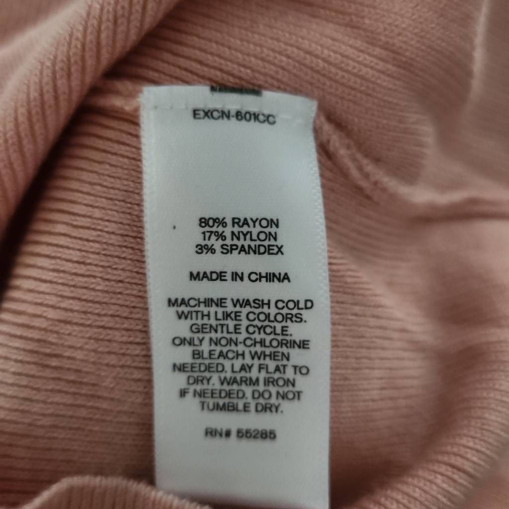Express Express Women's Size Small Pink Chest Cutout Cold Shoulder K Size S / US 4 / IT 40 - 3 Thumbnail