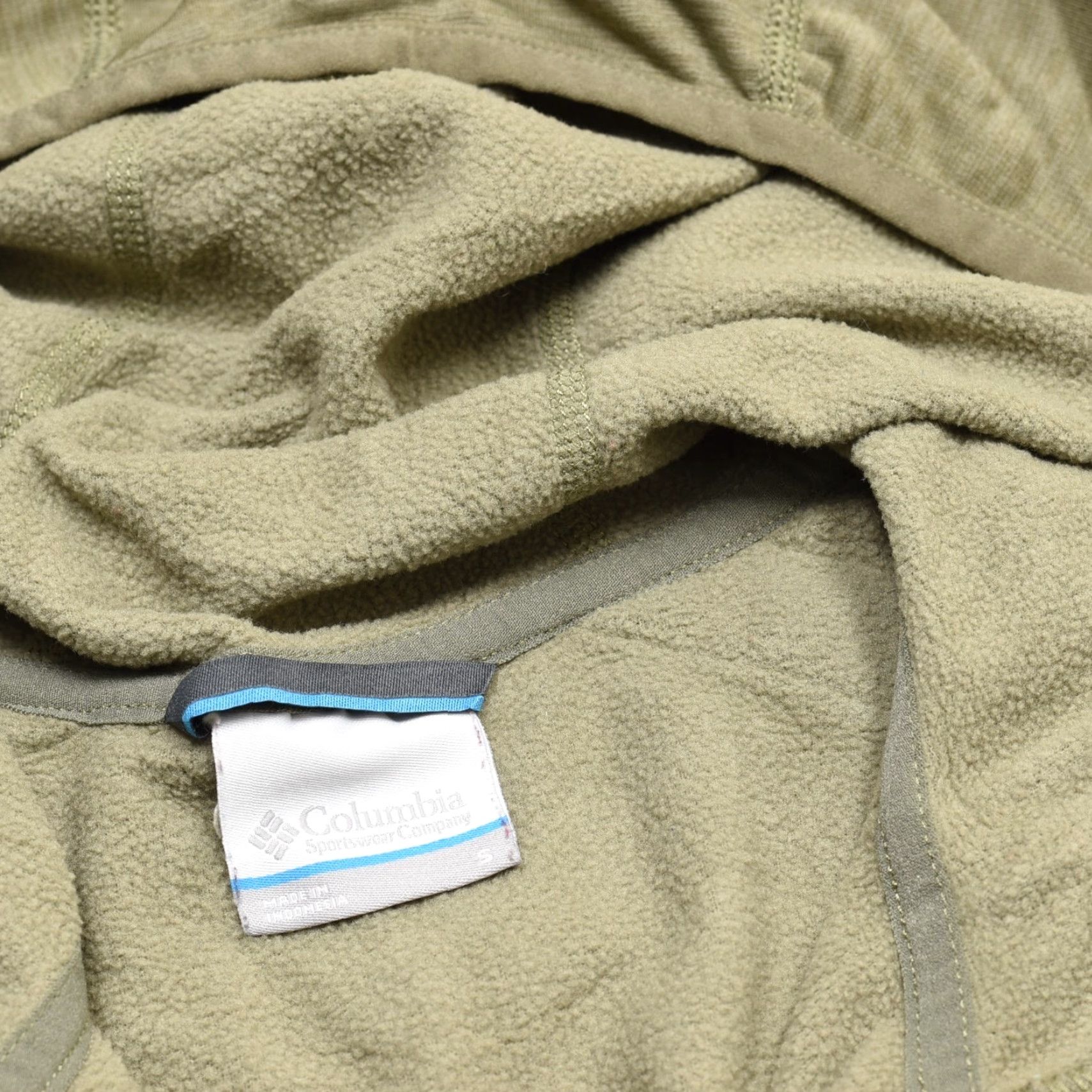 Vintage Columbia Women Hooded Jacket Solid Green Size S Polyester Full Zip Basic Jacket Pockets Size S / US 4 / IT 40 - 7 Thumbnail