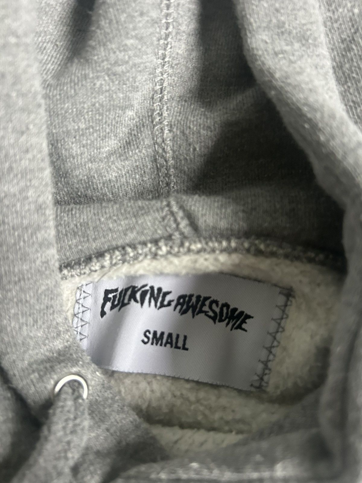 Fucking Awesome FA gray hoodie Size US S / EU 44-46 / 1 - 4 Thumbnail