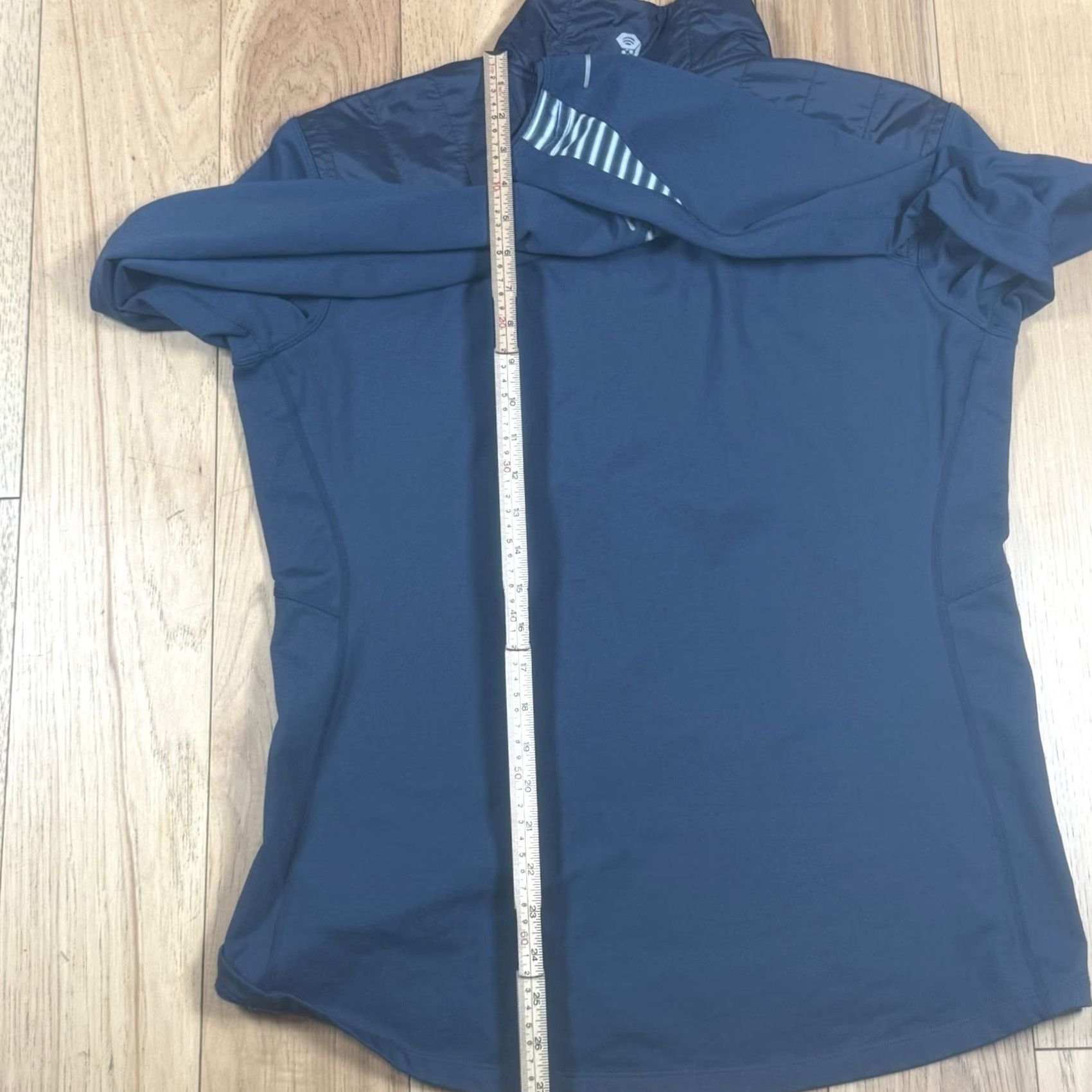 Mountain Hardwear Mountain Hardwear 1/4 Zip 32 Degree Pullover Sweater Womens Large Navy Blue Run Hiking Activewear Ladies L Blue Size L / US 10 / IT 46 - 7 Thumbnail
