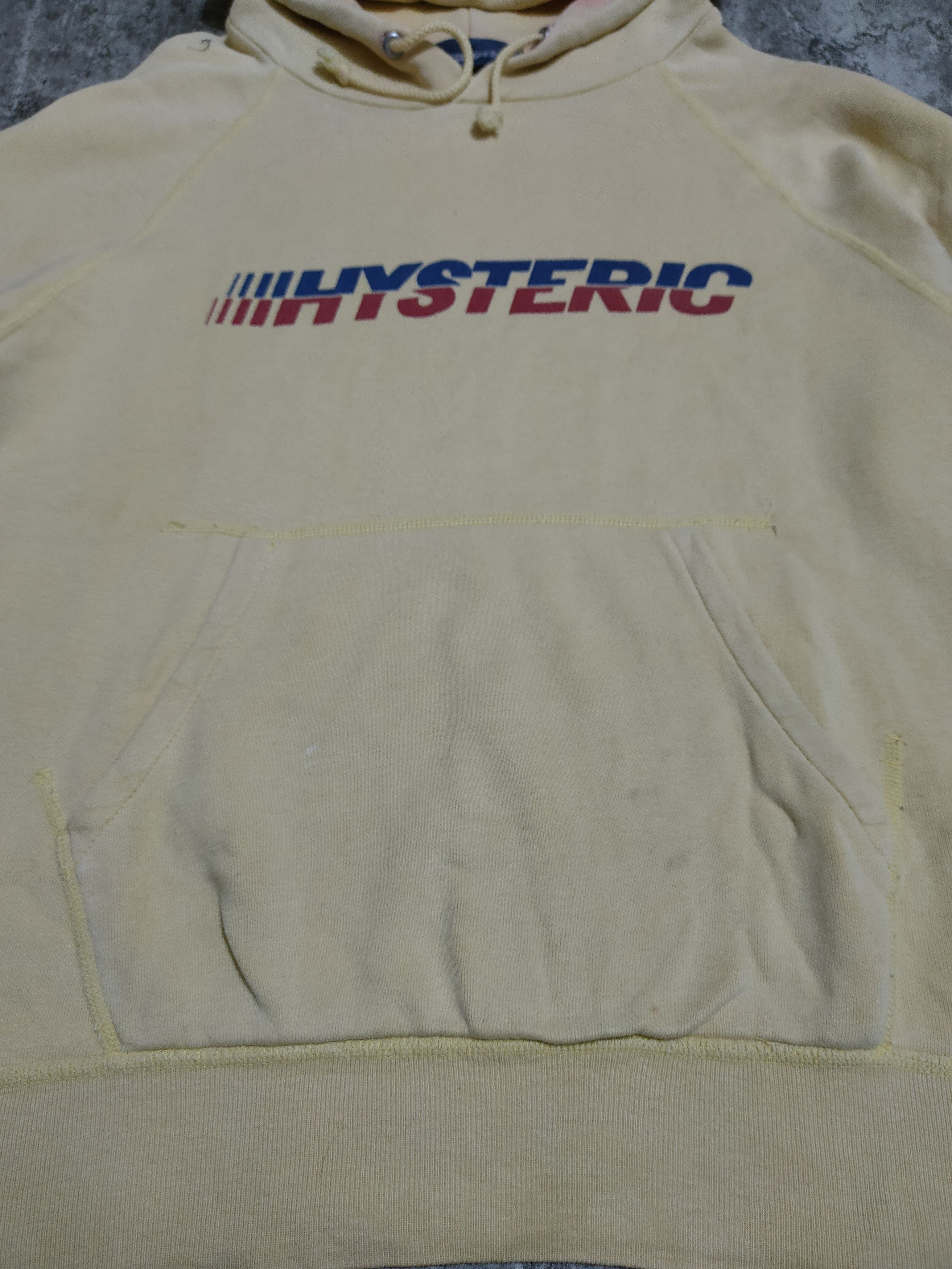 Hysteric Glamour 🔥 Vintage Sun Faded Hysteric Glamour Spell Out Hoodie Size US M / EU 48-50 / 2 - 5 Thumbnail