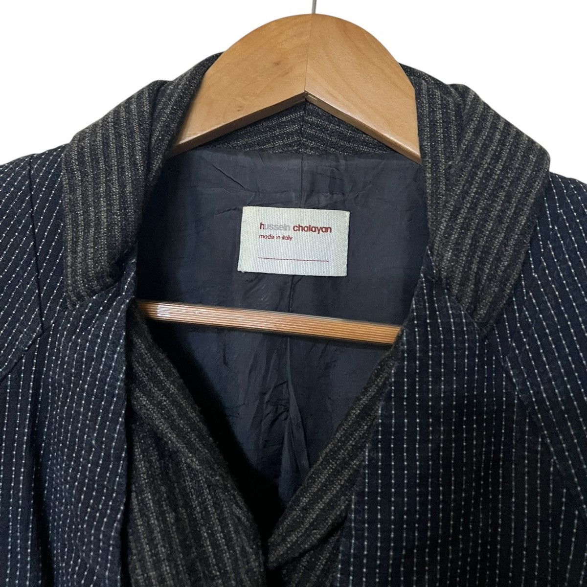 Hussein Chalayan Hussein chayalan pinstripe blazer Size M / US 6-8 / IT 42-44 - 2 Thumbnail