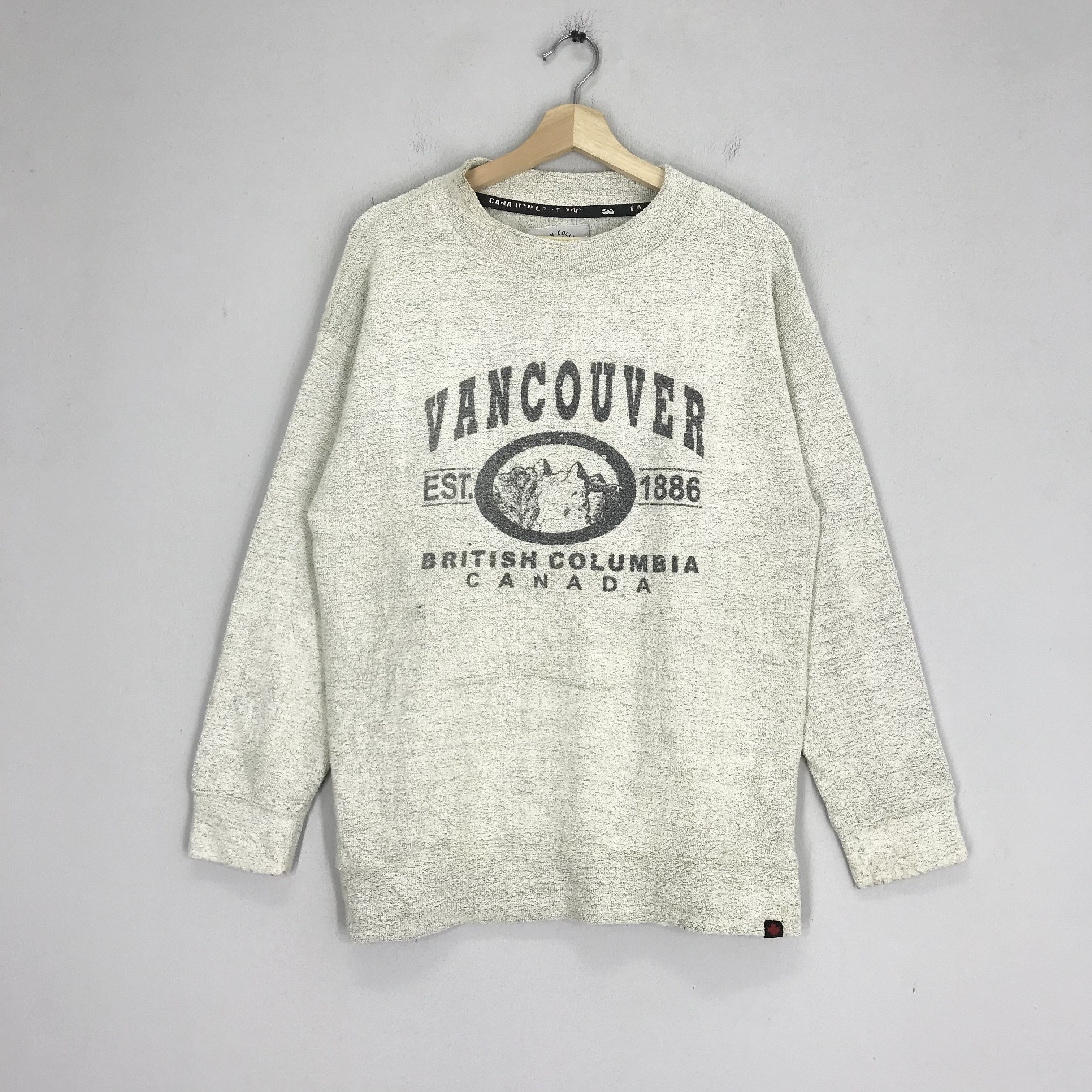 Crash Vancouver Vintage Vancouver Grey Sweatshirt - 24 Size US M / EU 48-50 / 2 - 1 Thumbnail
