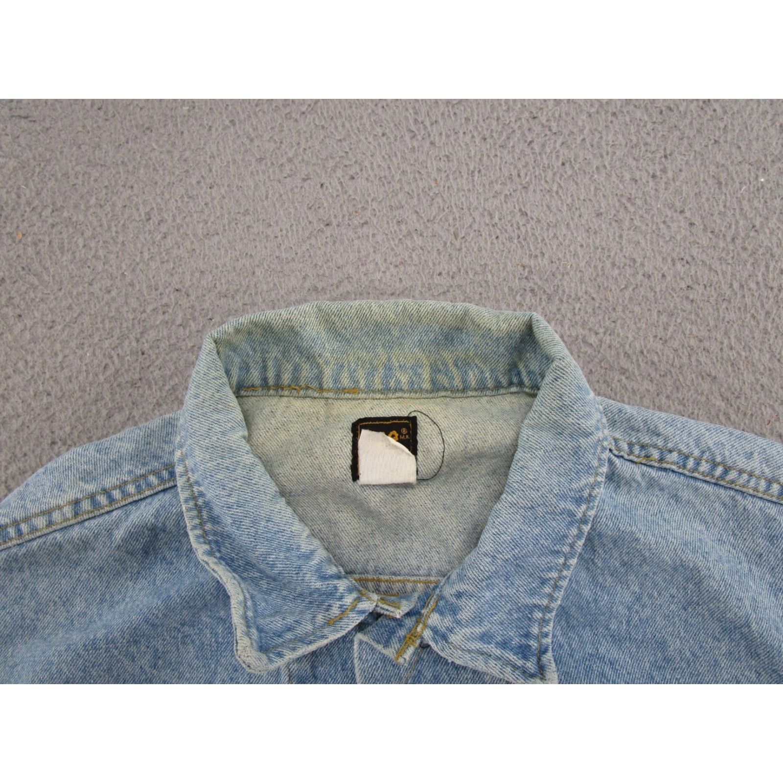 Lee VINTAGE Lee Denim Jean Jacket Mens 80s PATD 153438 USA MADE Trucker Size US 38 / EU 54 - 4 Thumbnail