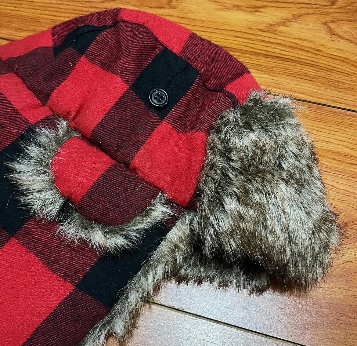 If Six Was Nine 2000s Archival Hysteric Trapper Buffalo Fur Beanie y2k Lgb Size ONE SIZE - 2 Thumbnail