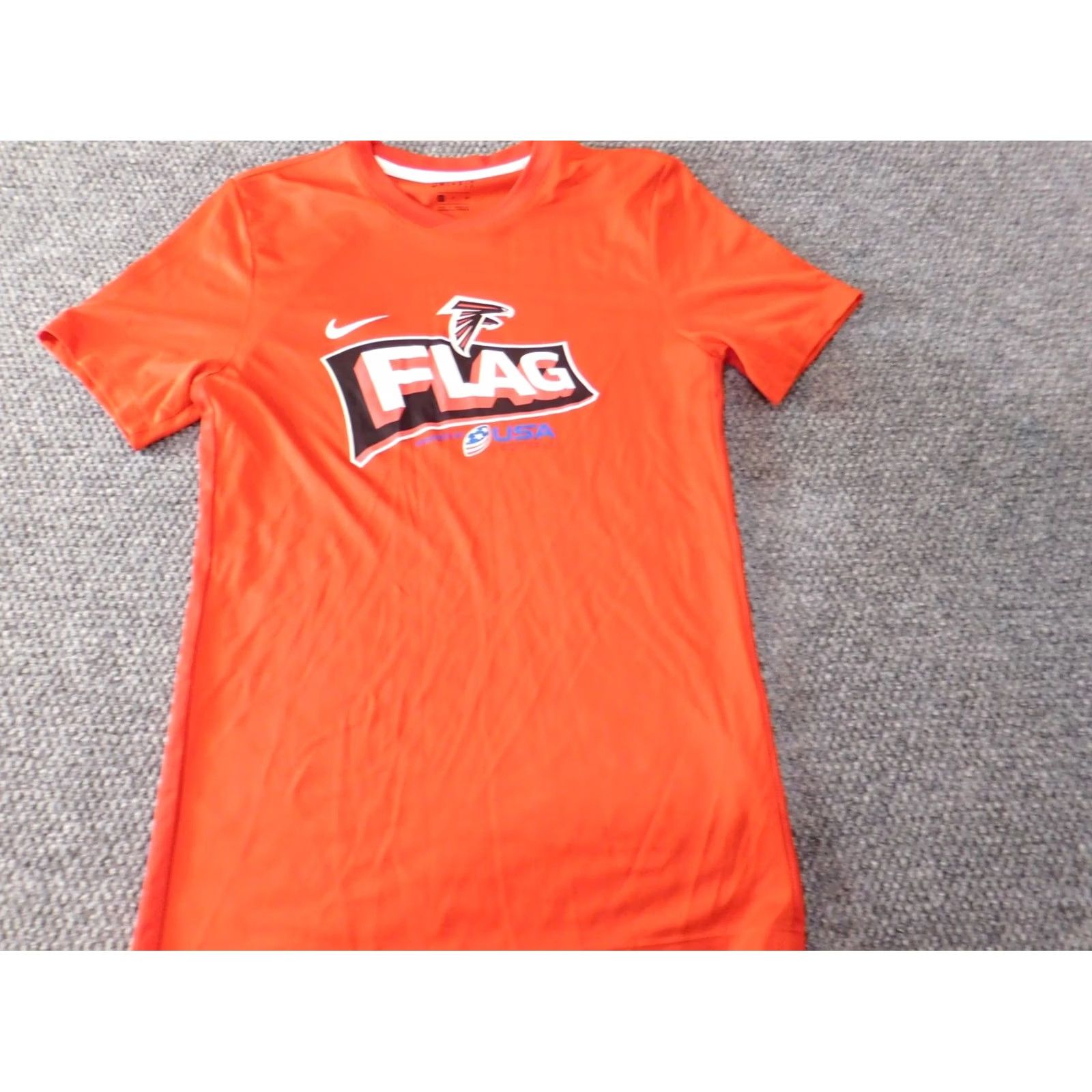 Nike Nike Dri-FIT Shirt Short Sleeve Nike Mens Small Red Football Falcons Graphic print Crew Neck Classic T-Shirt Mens Size US S / EU 44-46 / 1 - 2 Thumbnail