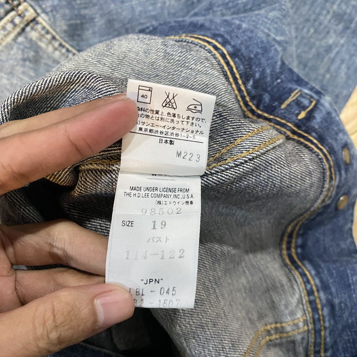 Lee × Vintage Vintage Lee Denim Light Blue 80s 90s Jeans Rider Jacket Size US M / EU 48-50 / 2 - 11 Thumbnail