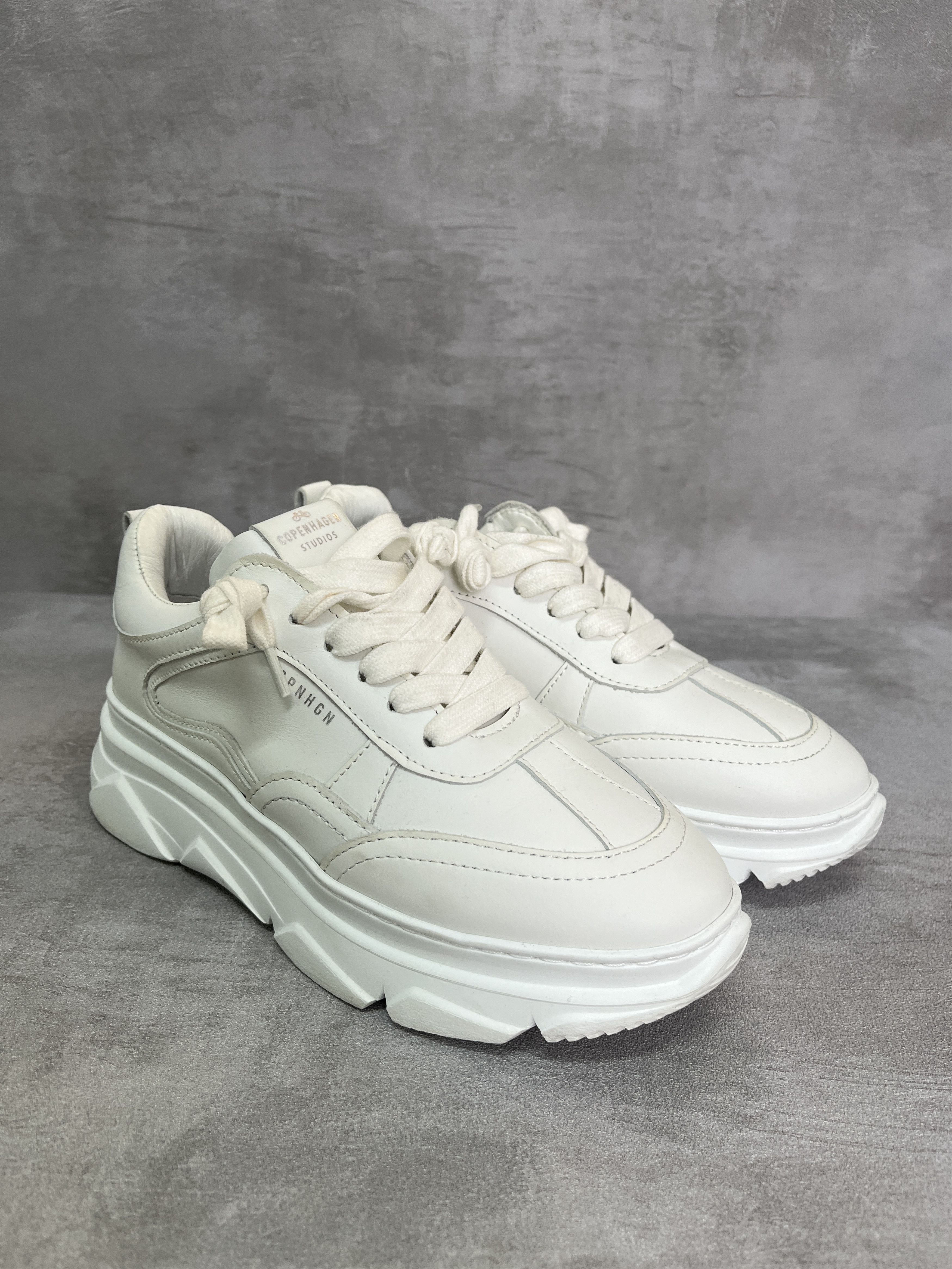 COPENHAGEN STUDIOS Copenhagen Studios CPH60 Vitello White Sneakers Size US 6 / IT 36 - 1 Thumbnail