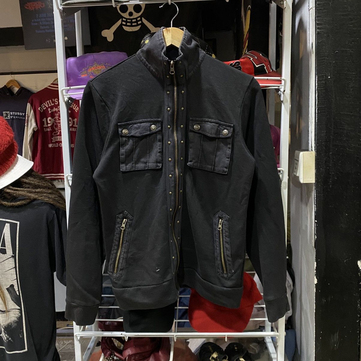 In The Attic In the Attic Judgement Zip Up Sweater Size US M / EU 48-50 / 2 - 1 Thumbnail