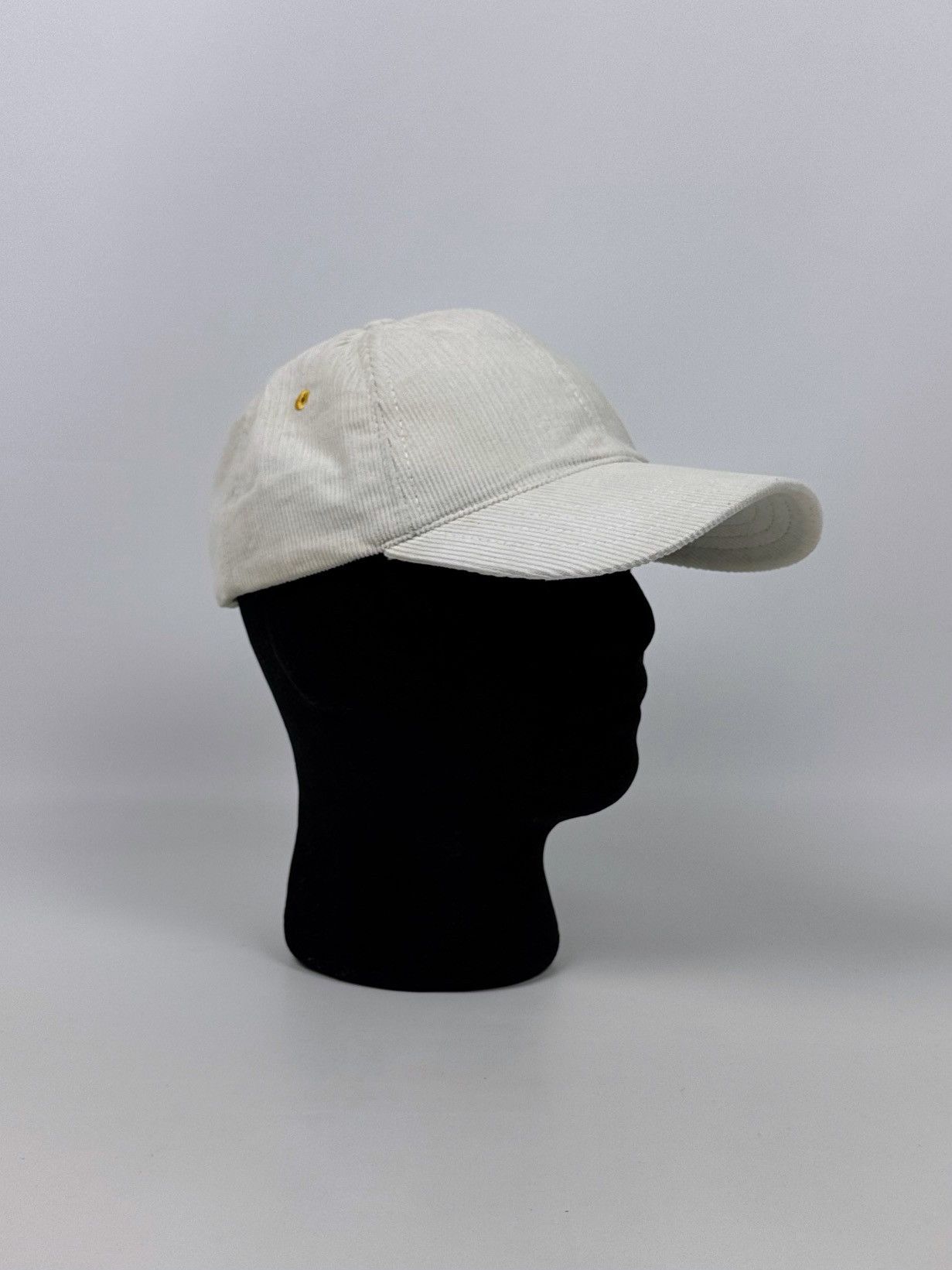Universal Works Universal Works Corduroy Old White Basic Cap Size ONE SIZE - 1 Thumbnail