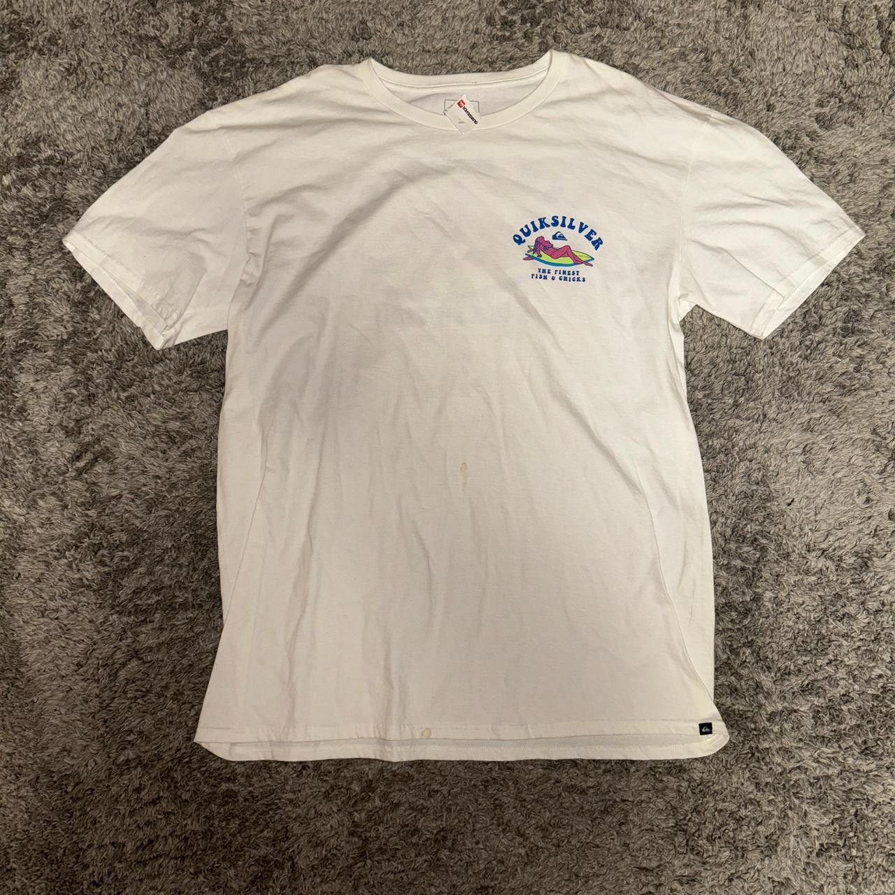 Designer sick modern quicksilver shirt with a back hit with tag!! Size US XL / EU 56 / 4 - 2 Thumbnail