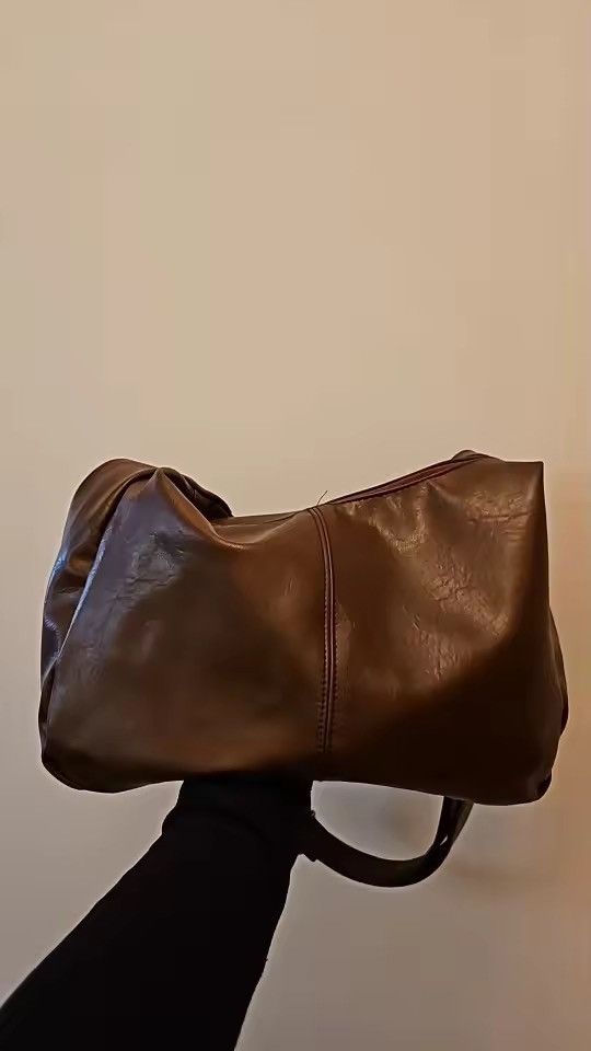 Vintage Premium Hobo Vintage Underarm Tote | PU Street Bag Size ONE SIZE - 7 Thumbnail