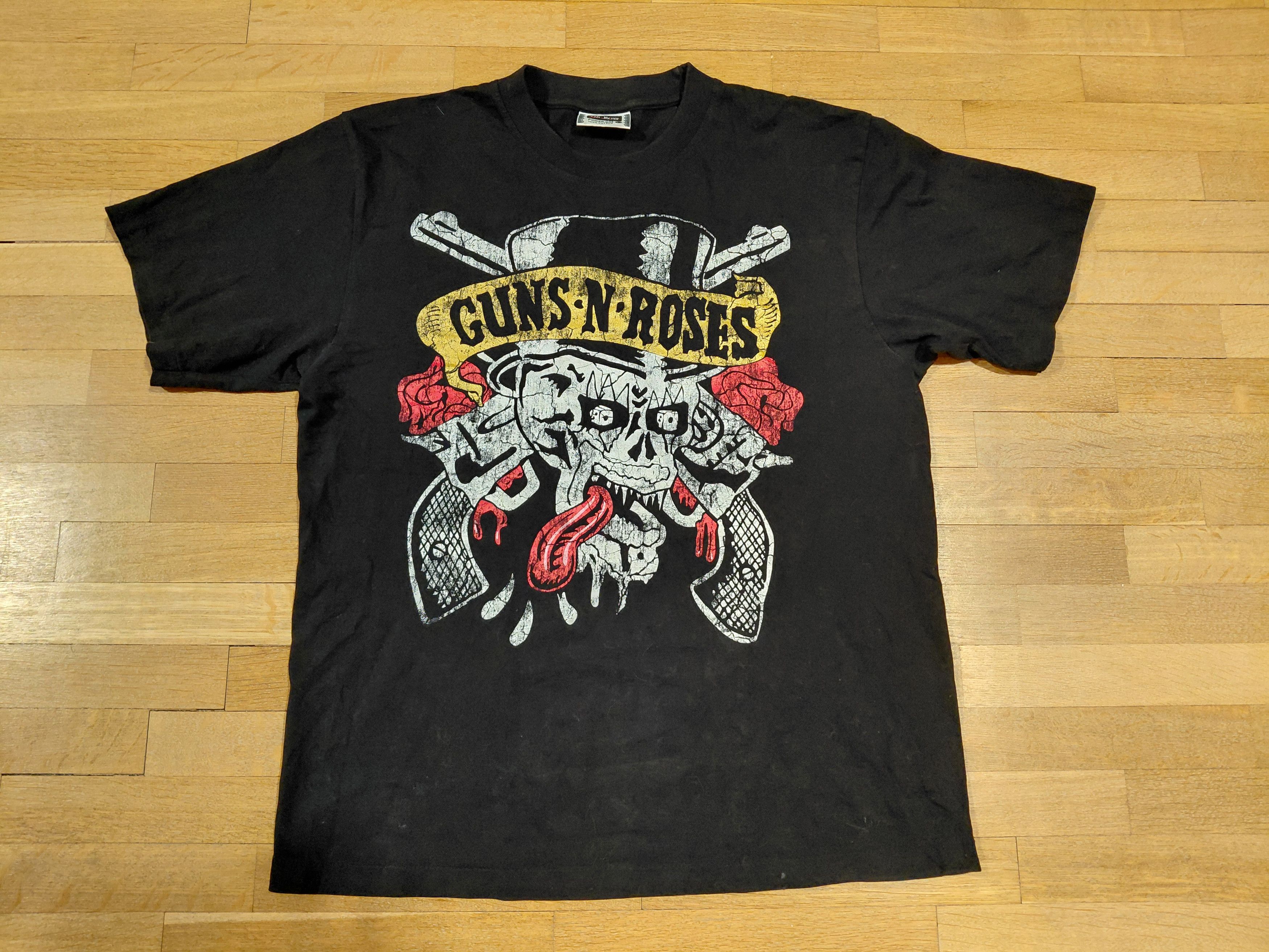 Band Tees Guns N' Roses Vintage Shirt The Roxx Size L Rock Music Size US L / EU 52-54 / 3 - 1 Thumbnail