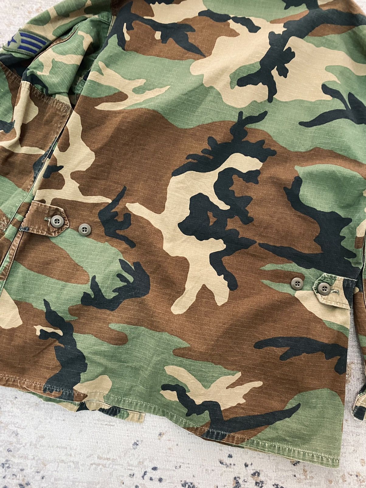 Other US Military Coat Hot Weather Woodland Camo Pattern Size US M / EU 48-50 / 2 - 7 Thumbnail
