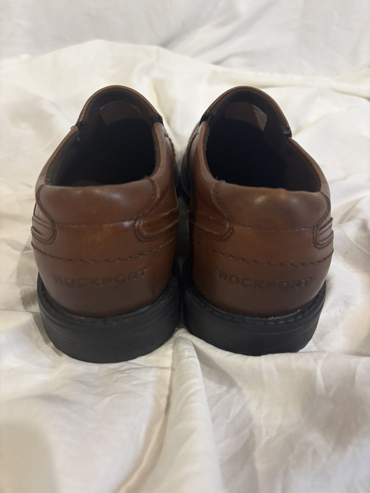 Rockport Brown leather loafer.MF371 Size US 9 / EU 42 - 3 Thumbnail