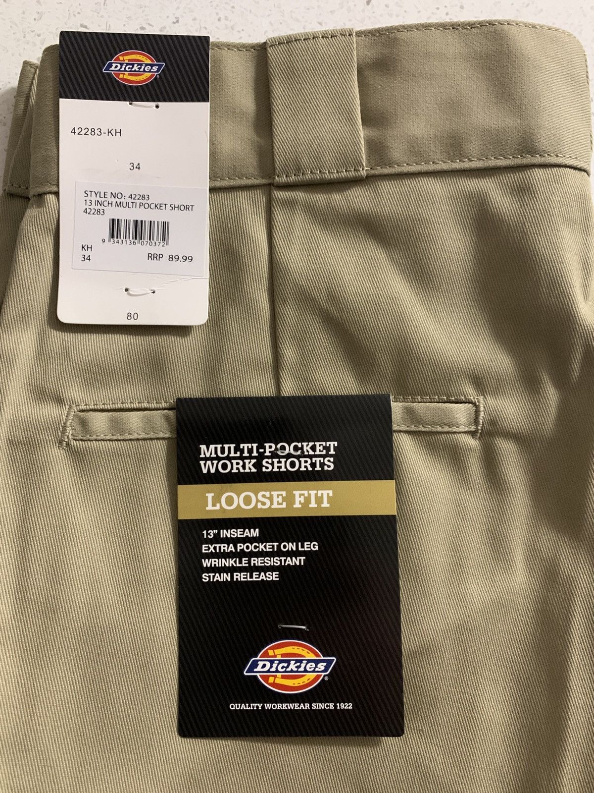 Dickies Dickies loose fit work shorts - new with tags Size US 34 / EU 50 - 1 Thumbnail