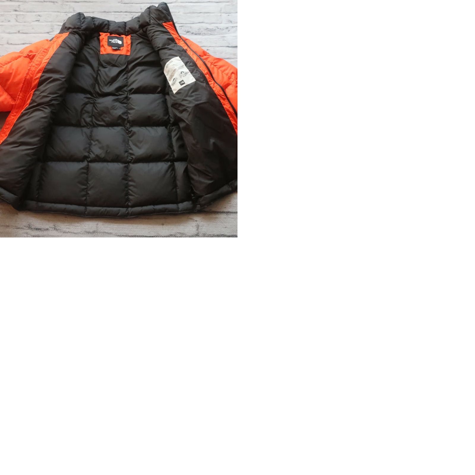 The North Face VINTAGE North Face 700 Down Lhotse Puffer Jacket XS Tangerine / Black Mens Jacket Size US XL / EU 56 / 4 - 9 Thumbnail