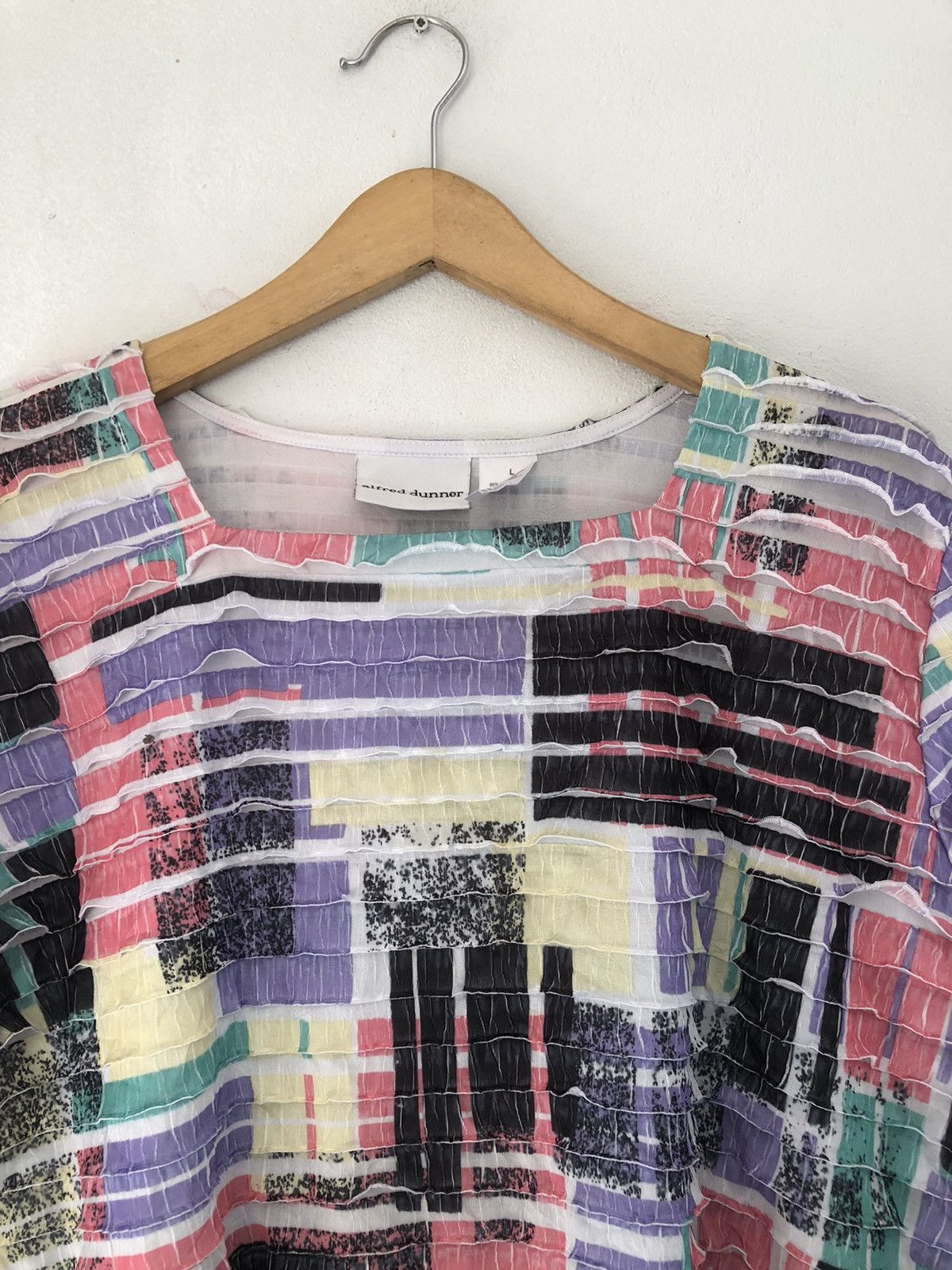 Yohji Yamamoto Japanese Alfred Dunner Distressed Pleated issey style Size US L / EU 52-54 / 3 - 5 Thumbnail