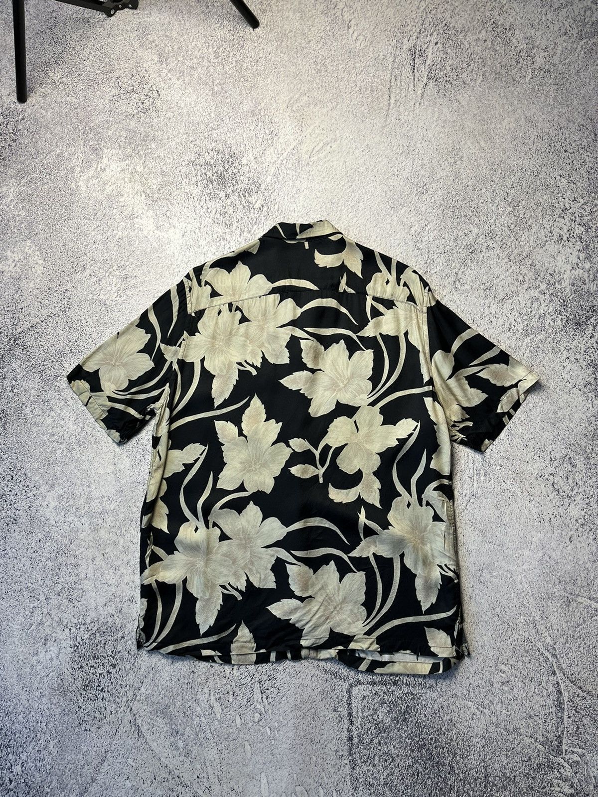 Allsaints Vintage Allsaints Viscose Y2K Hawaii Shirt Size US S / EU 44-46 / 1 - 17 Thumbnail