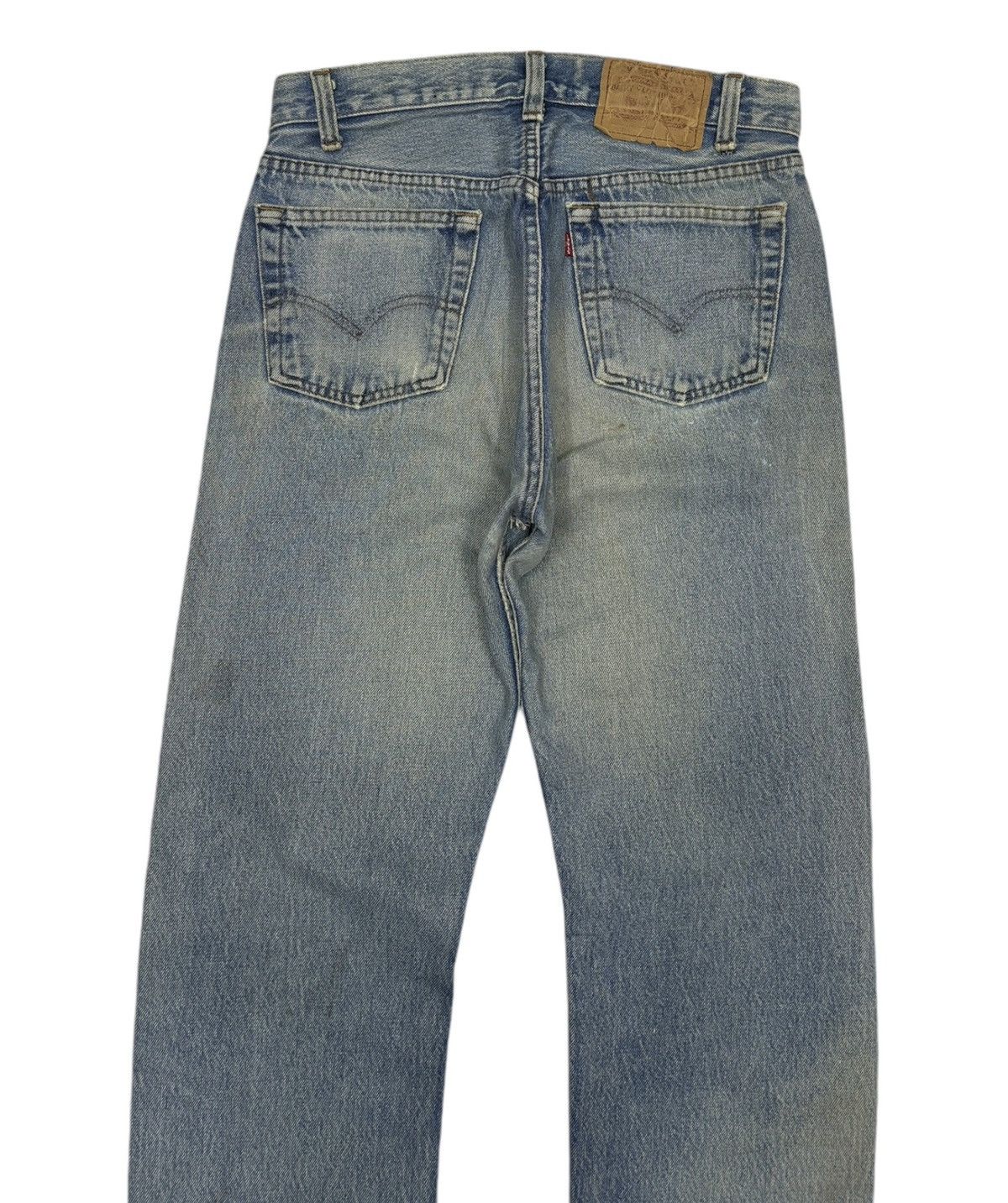Levi's Vintage Clothing VINTAGE LEVIS 501 NICE FADED DISTRESSED DENIM JEANS Size US 29 - 4 Thumbnail