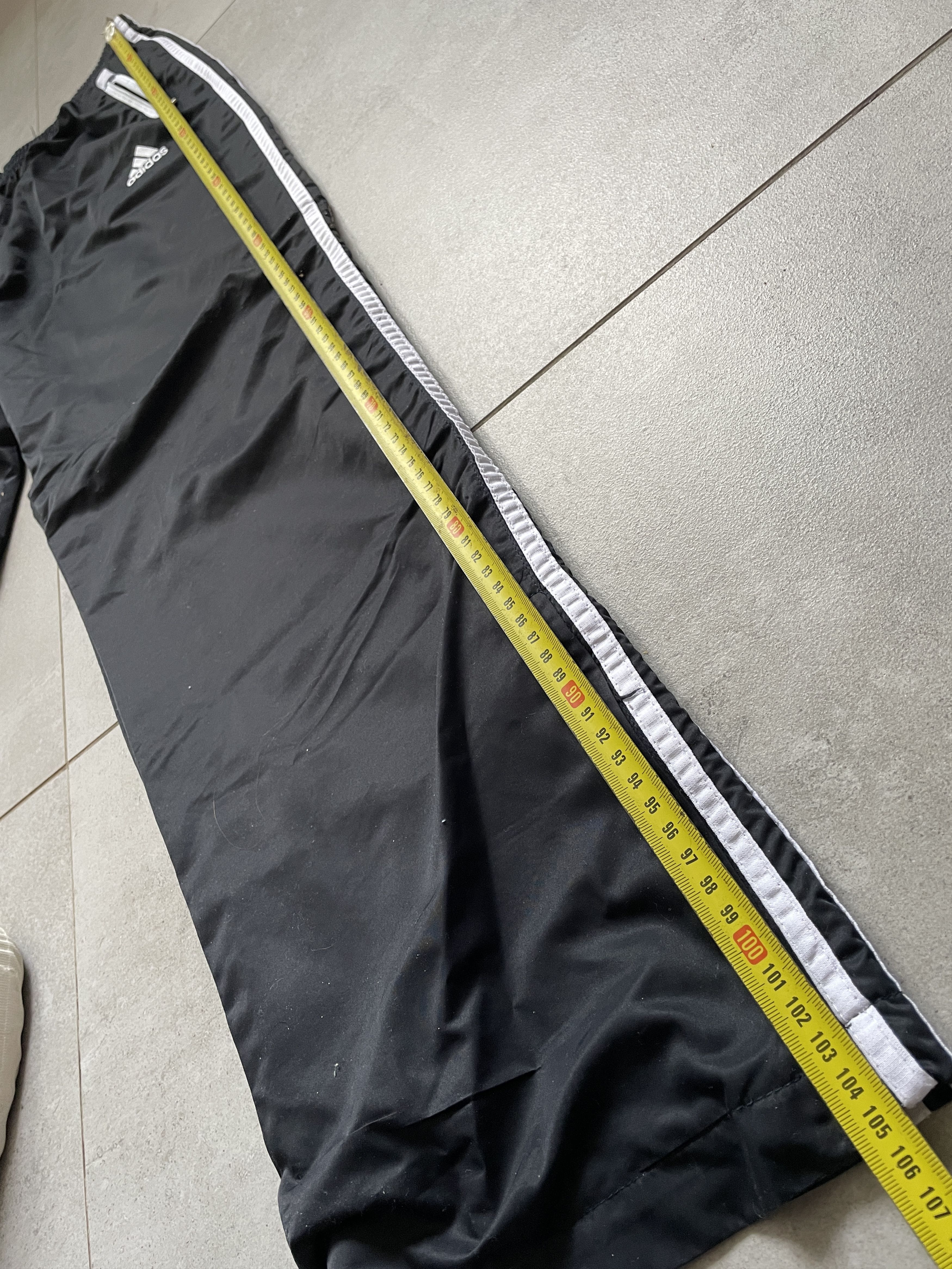 Adidas Y2K ADIDAS BLACK WHITE GERMANY BLOKECORE TRACKSUIT Size US L / EU 52-54 / 3 - 18 Thumbnail