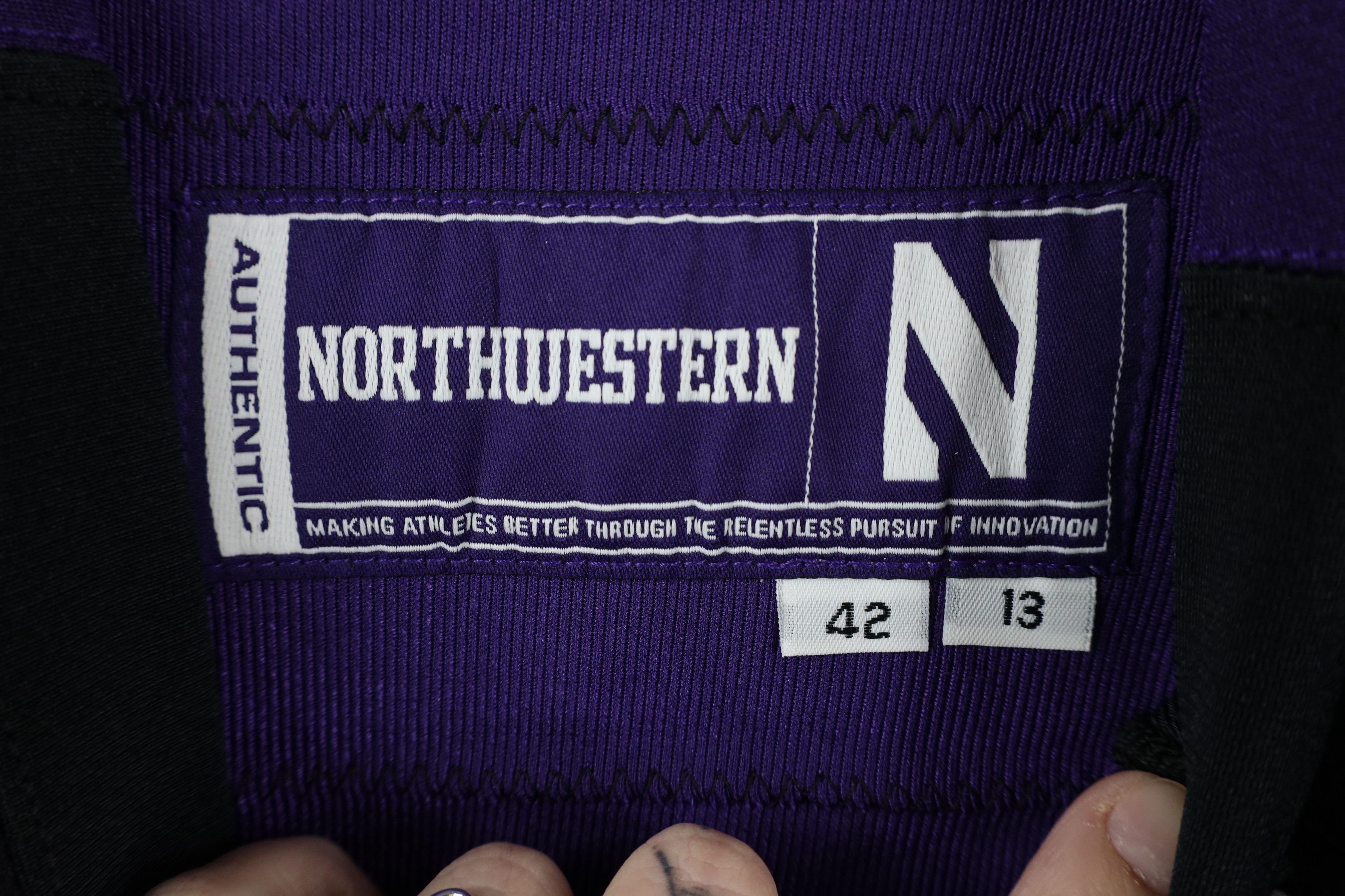 Under Armour × Vintage Under Armour Game Jimmy Hall Northwestern University Jersey Size US L / EU 52-54 / 3 - 9 Thumbnail