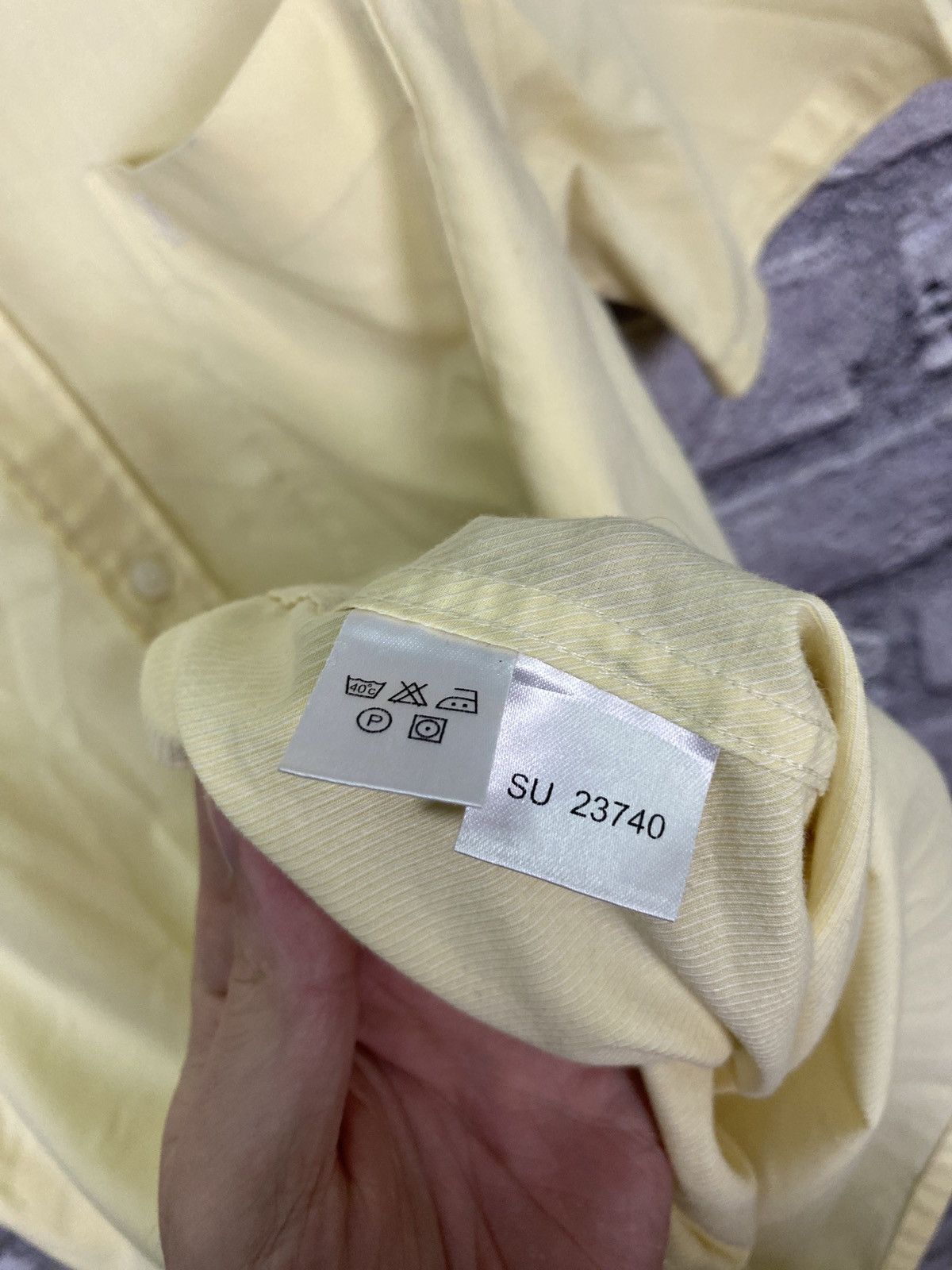 Yves Saint Laurent Vintage swede shirt Yves Saint Laurent Size US L / EU 52-54 / 3 - 10 Thumbnail