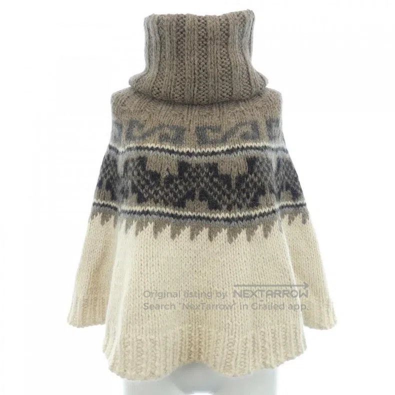 Hermes Hermes size TU Alpaca Wool Cloak Sleeve Knitwear Set Size M / US 6-8 / IT 42-44 - 1 Thumbnail