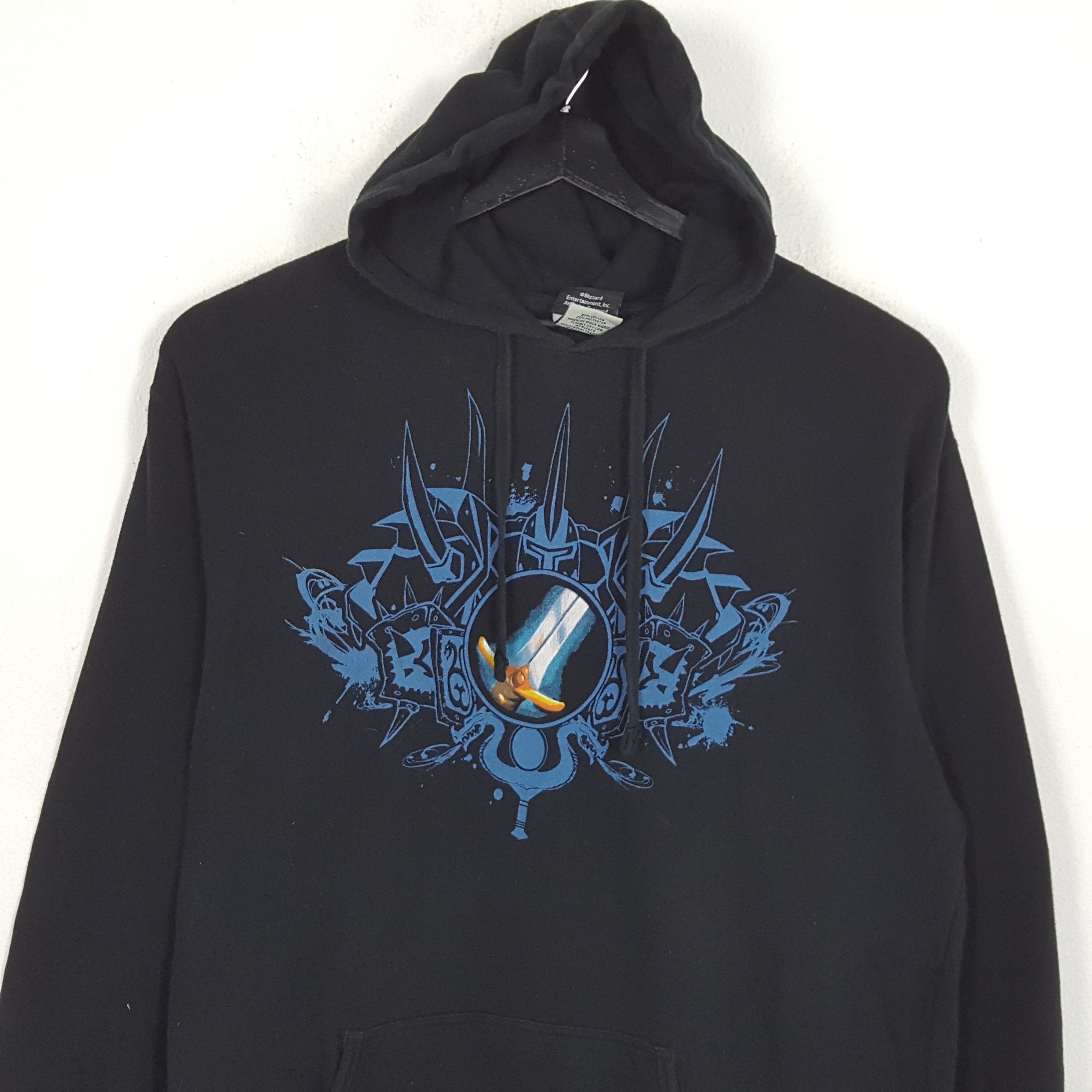 Playstation × The Game × Vintage BLIZZARD Games Warcraft Style Streetwear Hoodies Size US L / EU 52-54 / 3 - 2 Thumbnail