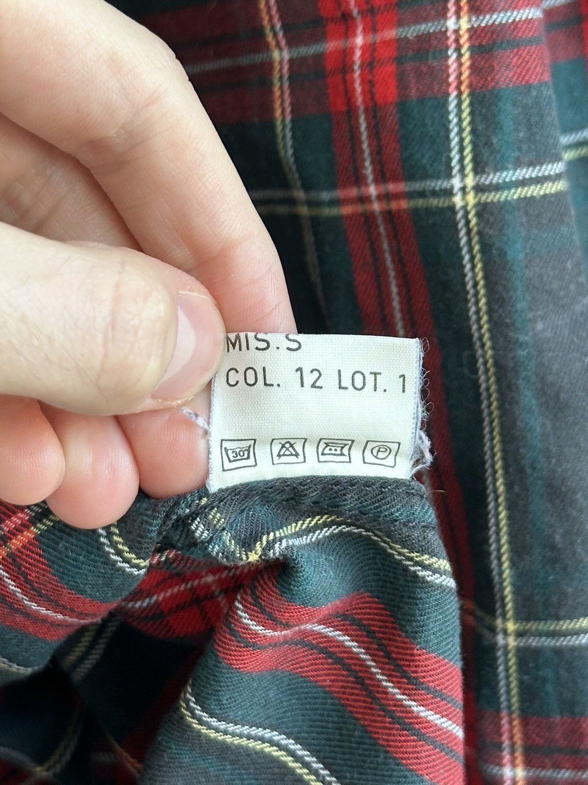 Moschino 90s Moschino Jeans Multicolor Tartan Plaid Shirt Size S Size S / US 4 / IT 40 - 16 Thumbnail