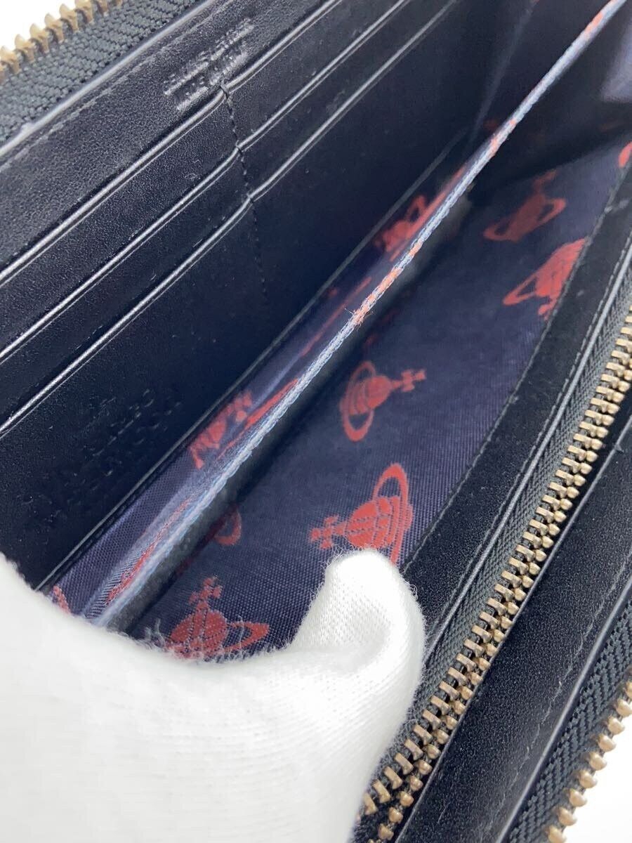 Vivienne Westwood Orb Embossed Leather Long Wallet Size ONE SIZE - 4 Thumbnail