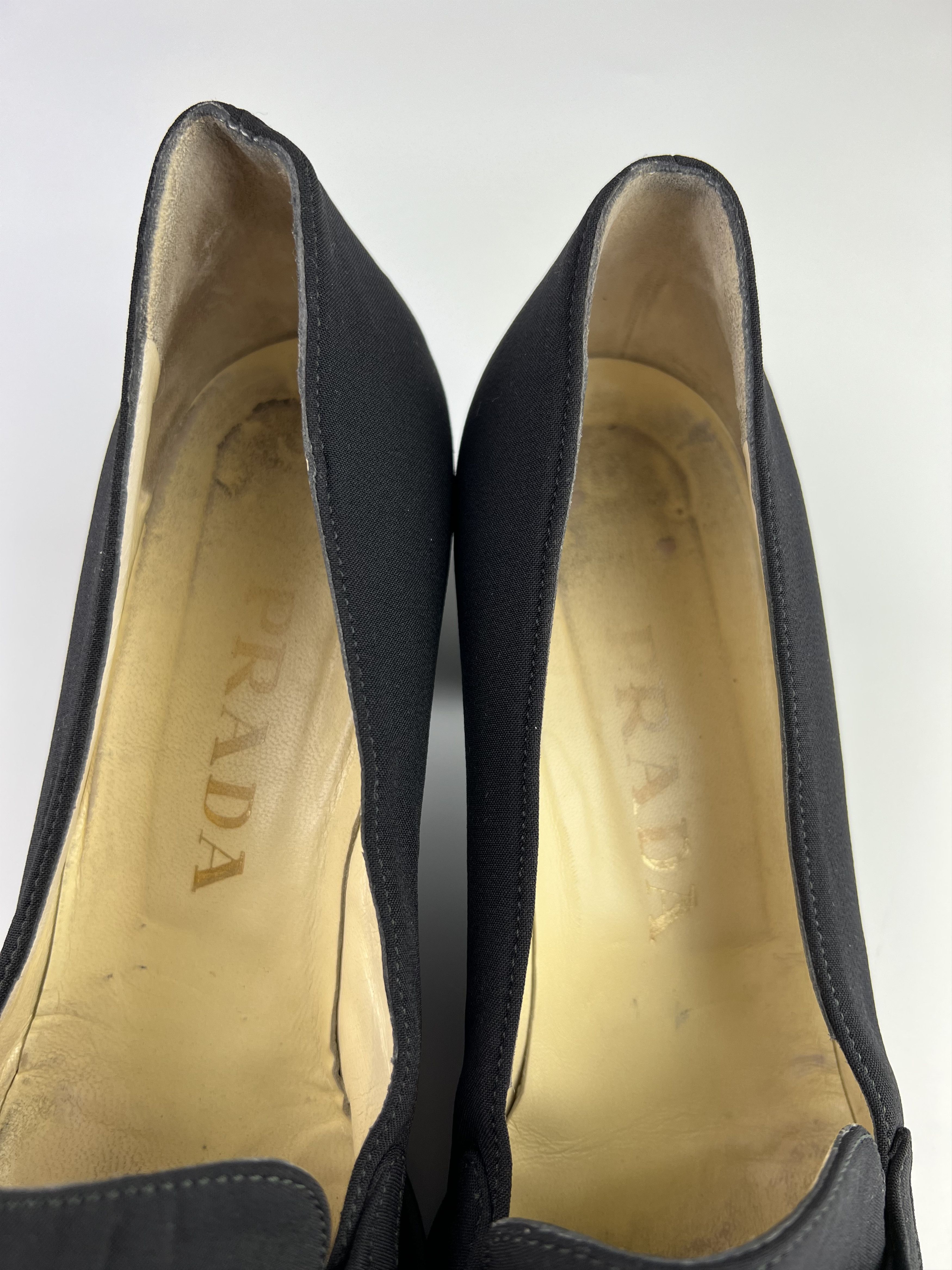 Prada Prada Black Heels Size 38.5 Size US 8.5 / IT 38.5 - 12 Thumbnail