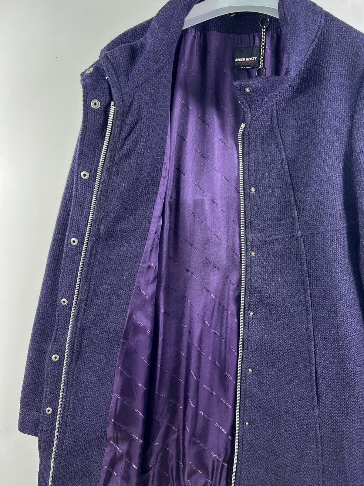 Miss Sixty 🔥 Heavy Long Jacket Miss Sixty Avant Garde Style - XL Size M / US 6-8 / IT 42-44 - 8 Thumbnail