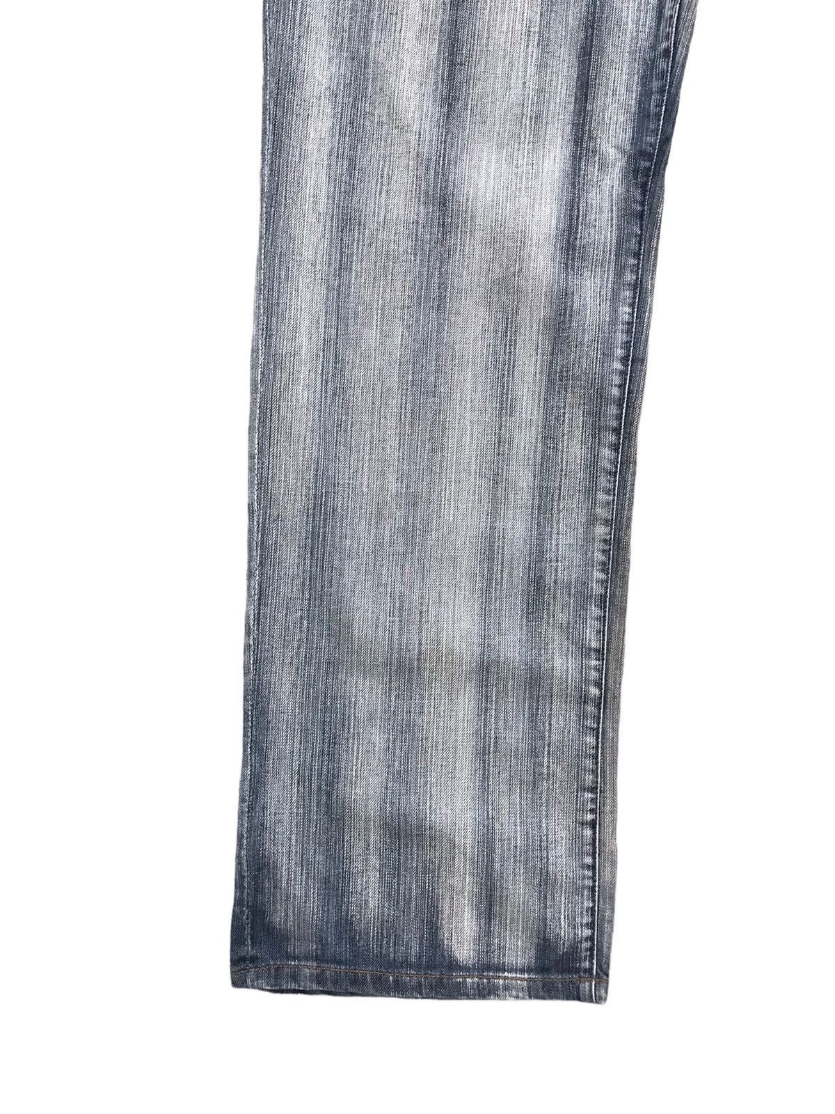 Other Azurre Blue Stripes Straight Denim Jeans Size US 34 / EU 50 - 5 Thumbnail
