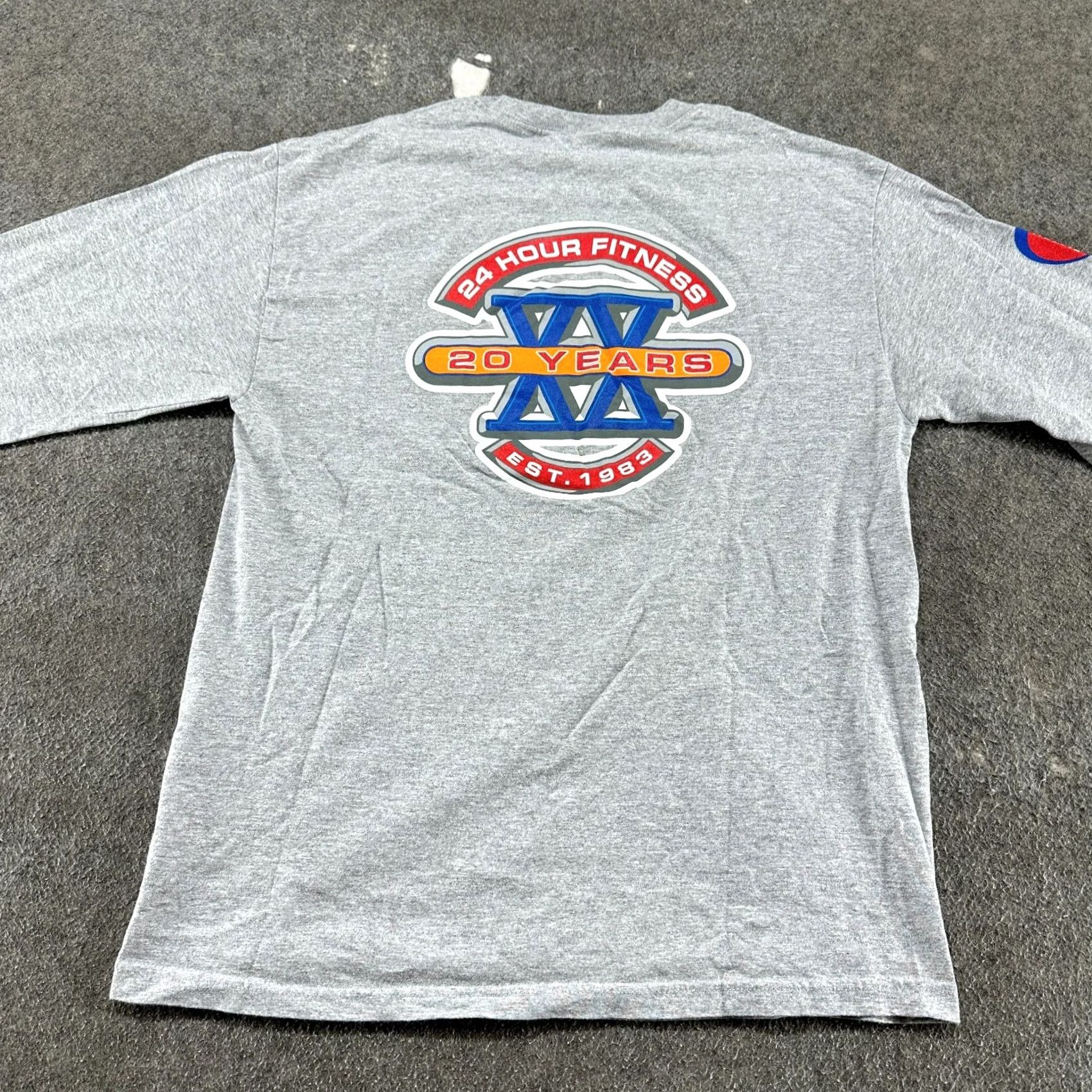 Vintage VINTAGE Alstyle Apparel & Activewear 24 Hour Fitness Shirt Mens L Gray Long Sleeve T-Shirt 90s Claims Carhartt Logo Size US L / EU 52-54 / 3 - 5 Thumbnail