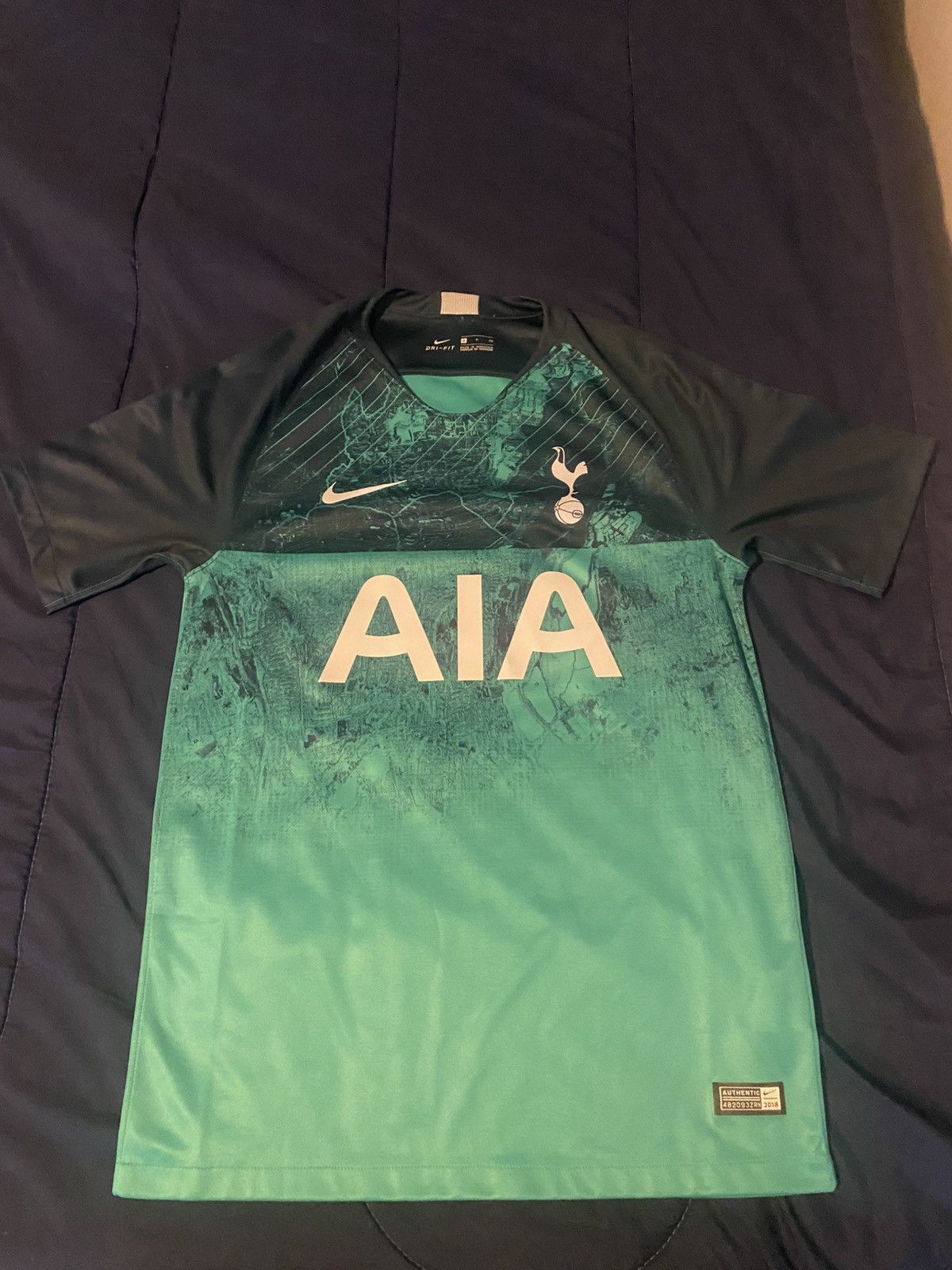 Nike Nike Tottenham 2018/2019 Third Kit Size US S / EU 44-46 / 1 - 1 Thumbnail