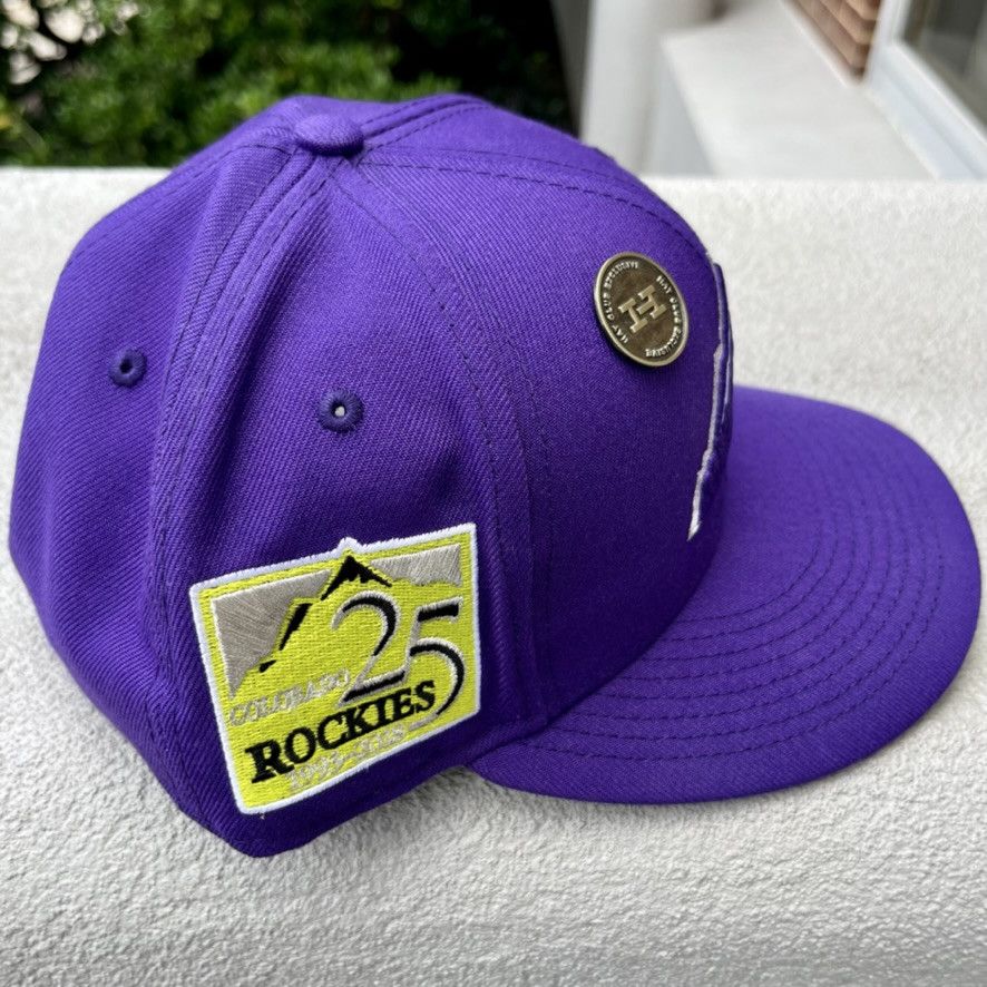 Hat Club Colorado Rockies 25 Patch 59FIFTY Hat Club 7 1/4 Size ONE SIZE - 3 Thumbnail