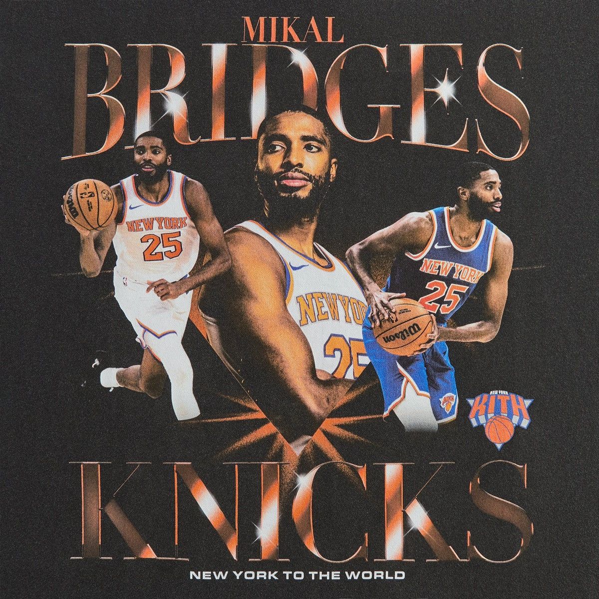 Kith Kith New York Knicks Mikal Bridges Legend Vintage XXL Tee Size US XXL / EU 58 / 5 - 3 Thumbnail