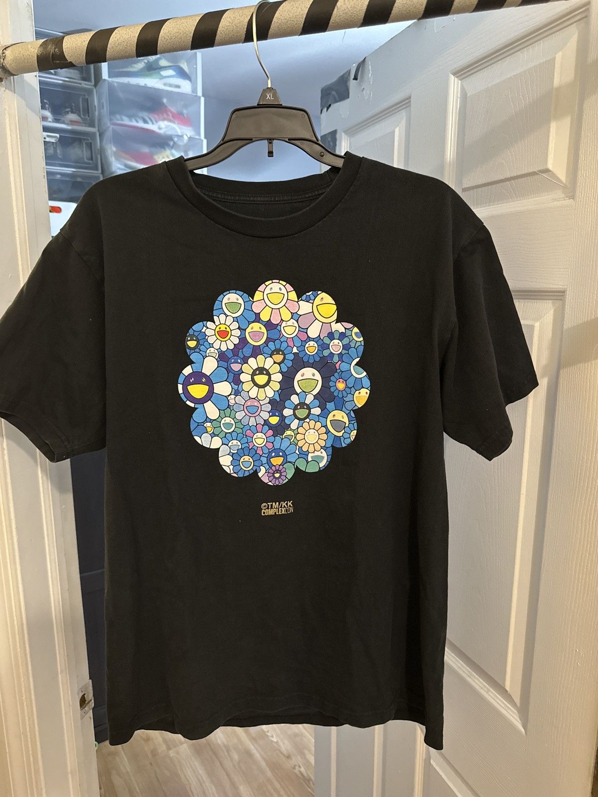 Takashi Murakami ComplexCon Long Beach Discord Tee Heather Grey