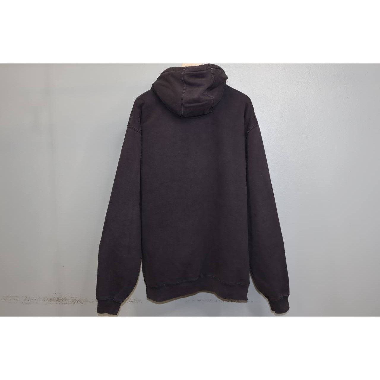 Carhartt Vintage Carhartt Men's Midweight Hoodie Black Spell Out Size US XL / EU 56 / 4 - 2 Thumbnail