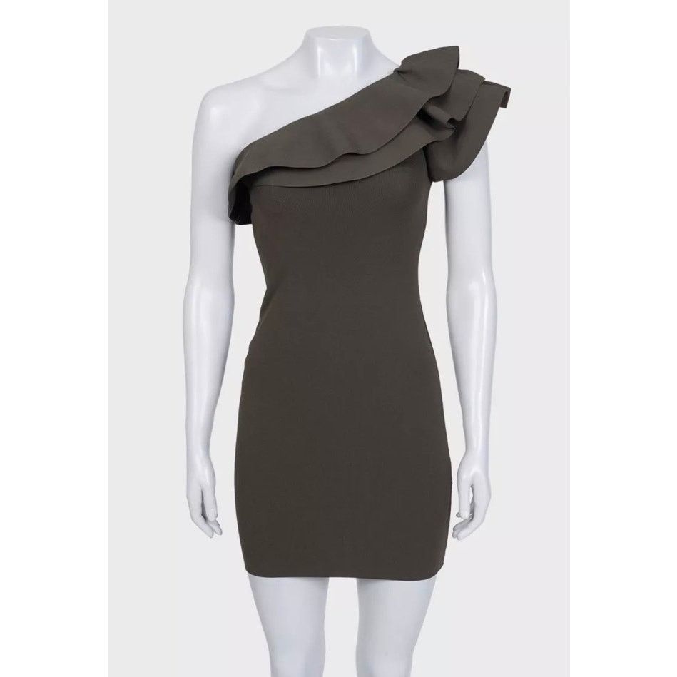 Valentino Valentino Green Elegant Ruffle Accent Dress Sz.S Size S / US 4 / IT 40 - 1 Thumbnail