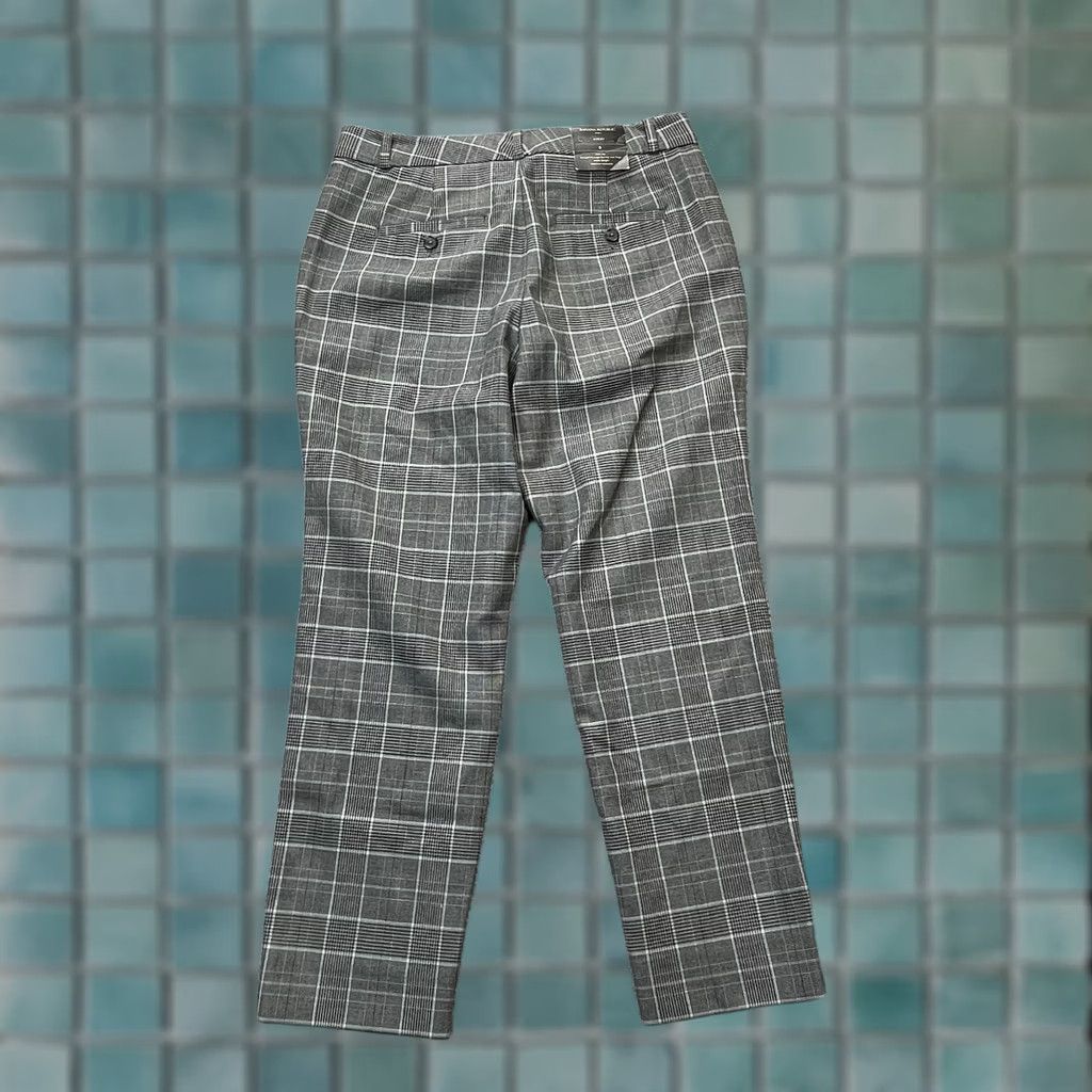 Banana Republic Banana Republic Womens Pants - 6 Gray Avery Straight Leg - Dress Size 28" / US 6 / IT 42 - 1 Thumbnail