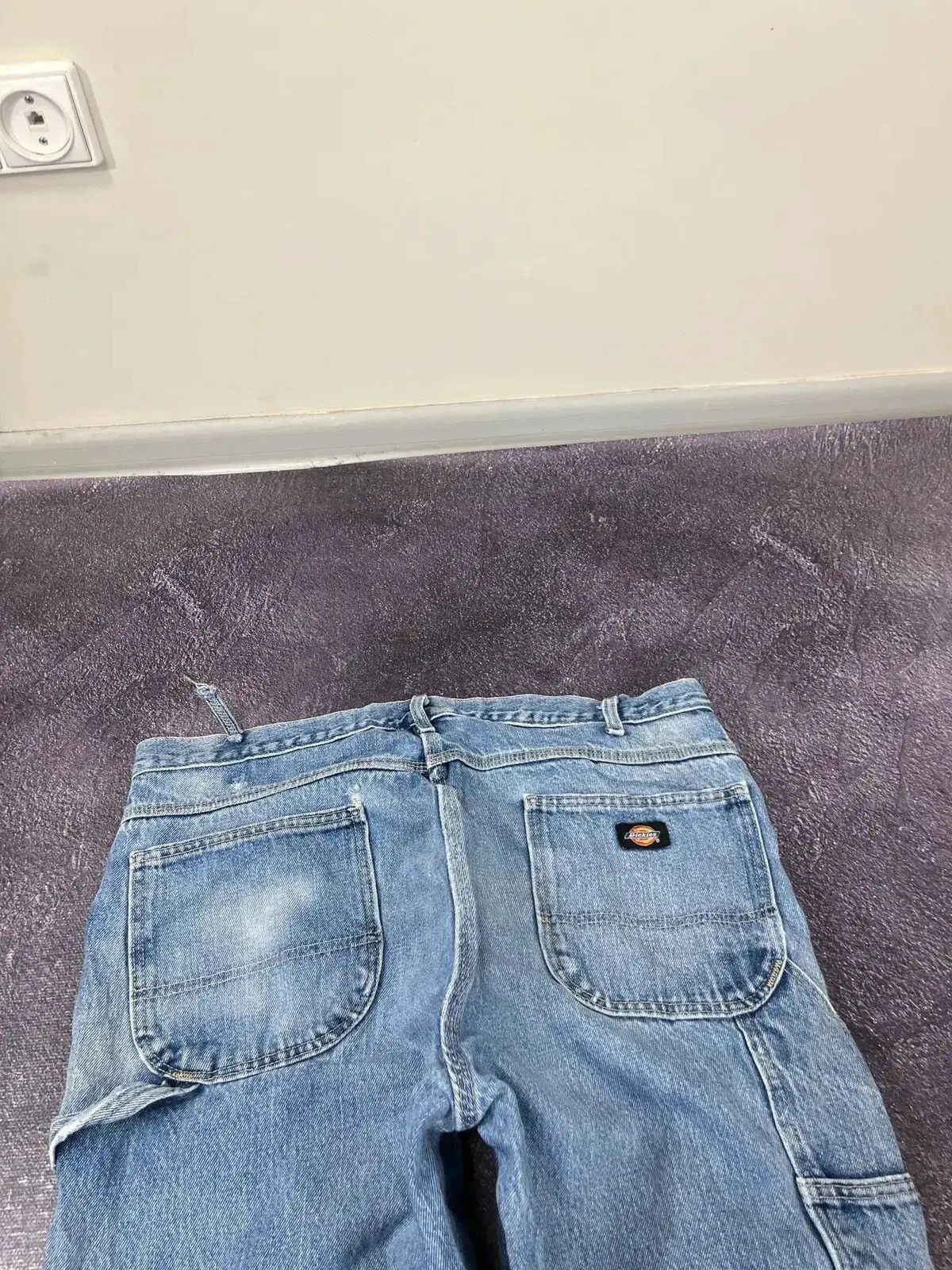 Dickies × Vintage Vintage Dickies Light Blue Faded Denim Work Hype Baggy Jeans Size US 38 / EU 54 - 5 Thumbnail