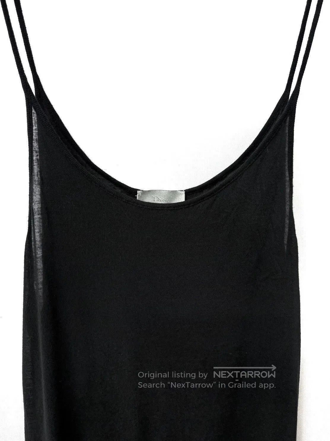 Dior Black Sleeveless Camisole Top. Size US XS / EU 42 / 0 - 3 Thumbnail