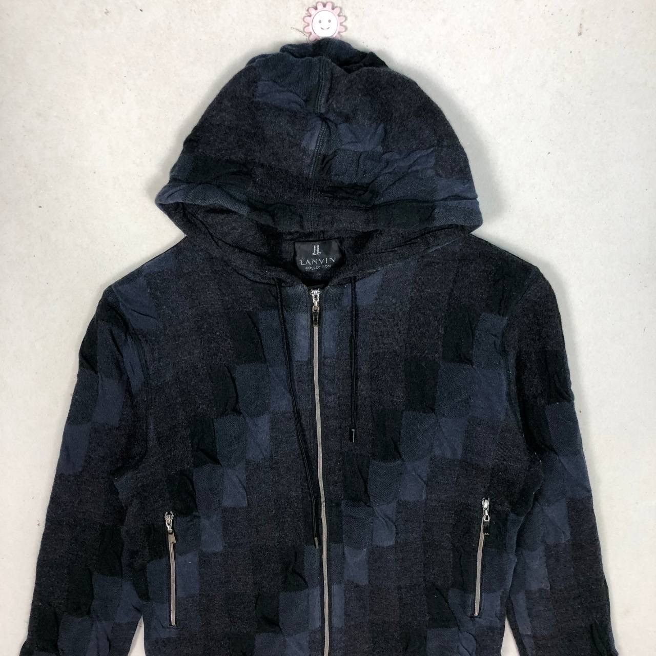 Designer × Lanvin Lanvin Full Zipper Striped Hoodie Size US S / EU 44-46 / 1 - 3 Thumbnail