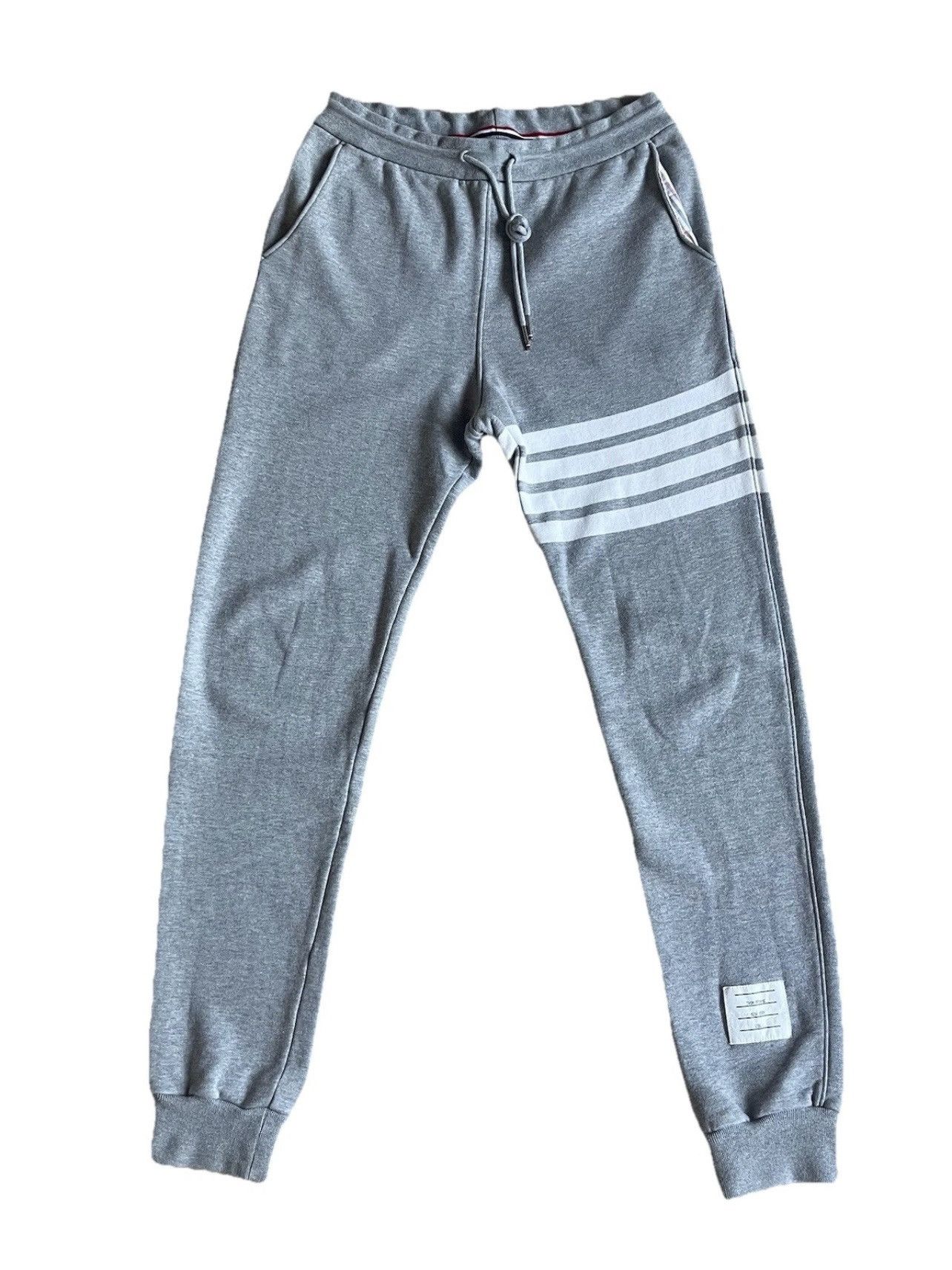 Thom Browne Grey Thom Browne Sweatpants (Retail $860) Size US 30 / EU 46 - 2 Thumbnail